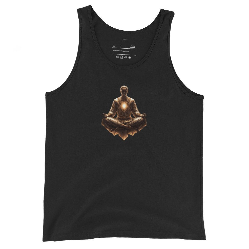 Koszulka na ramiączkach „Inner Light” – artystyczna koszulka tank top medytacja i duchowa sztuka| Zarn.pl Koszulka na ramiączkach „Inner Light” – artystyczna koszulka tank top medytacja i duchowa sztuka - obrazek 2