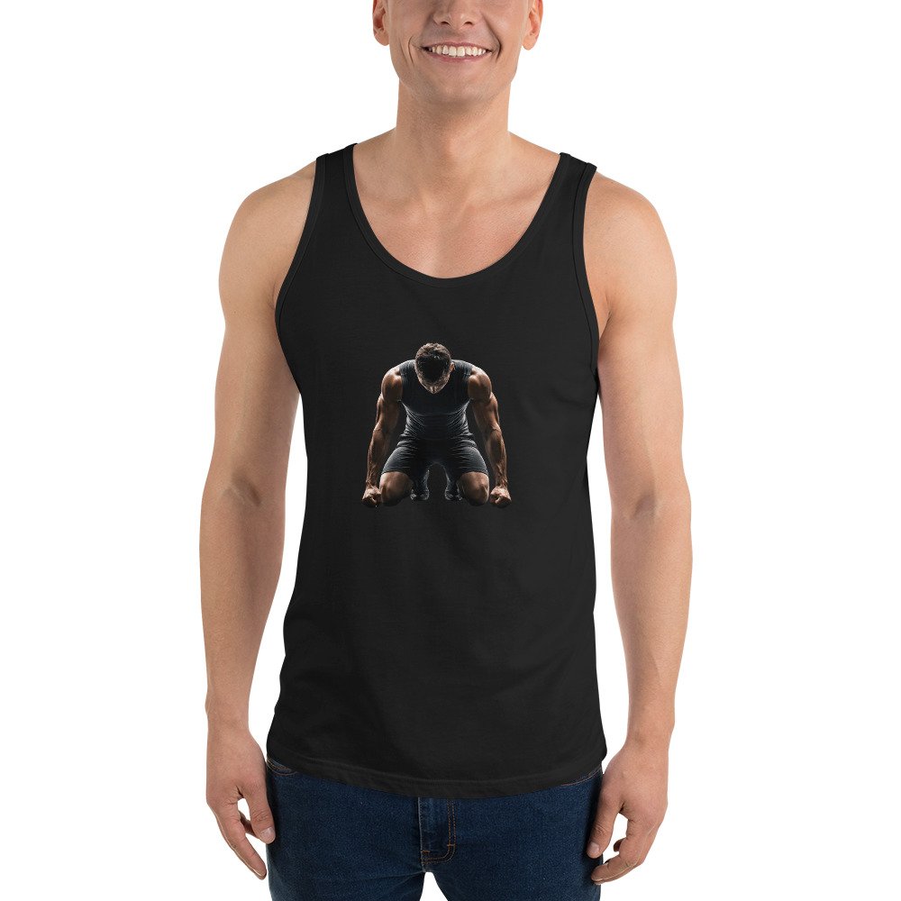 Męska koszulka na ramiączkach „Mental Strength” – sportowa koszulka tank top motywacja treningowa| Zarn.pl Męska koszulka na ramiączkach „Mental Strength” – sportowa koszulka tank top motywacja treningowa - obrazek 8