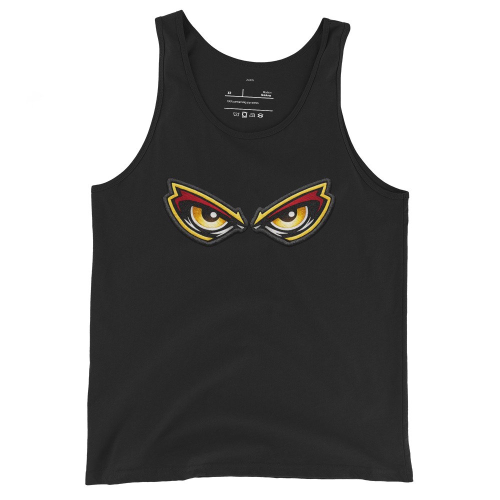 Męska koszulka na ramiączkach „Predator Eyes” – tank top z drapieżnymi oczami| Zarn.pl Męska koszulka na ramiączkach „Predator Eyes” – tank top z drapieżnymi oczami - obrazek 2