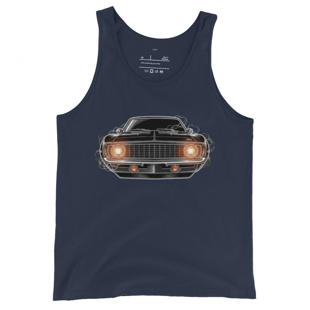 Męska koszulka na ramiączkach „Classic Muscle Front” – klasyczne Auto-Moto| Zarn.pl Męska koszulka na ramiączkach „Classic Muscle Front” – klasyczne Auto-Moto - obrazek 3