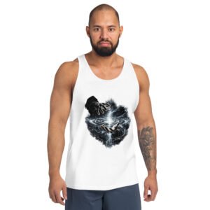 koszulka tank top z mistycznym portalem energii