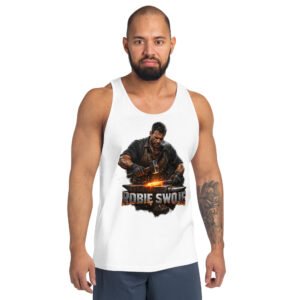 męska koszulka tank top motywacyjna dla ludzi pracy