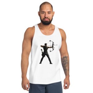 sportowa koszulka tank top z łucznikiem
