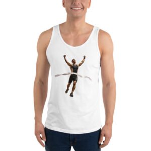 sportowa koszulka tank top z biegaczem