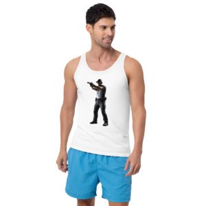 sportowa koszulka tank top strzelectwo sportowe