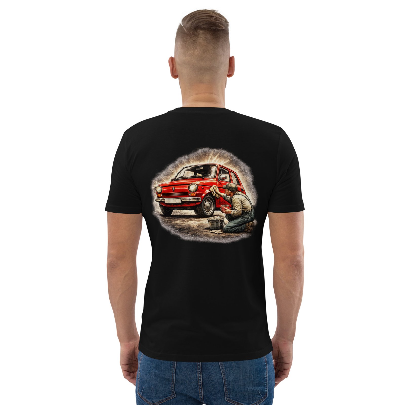 Koszulka „Polerowanie Marzeń” Polski Fiat PRL Retro| Zarn.pl koszulka Polski Fiat 126p PRL retro vintage