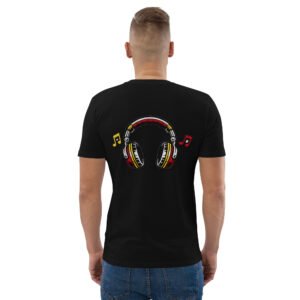koszulka muzyczna ze słuchawkami