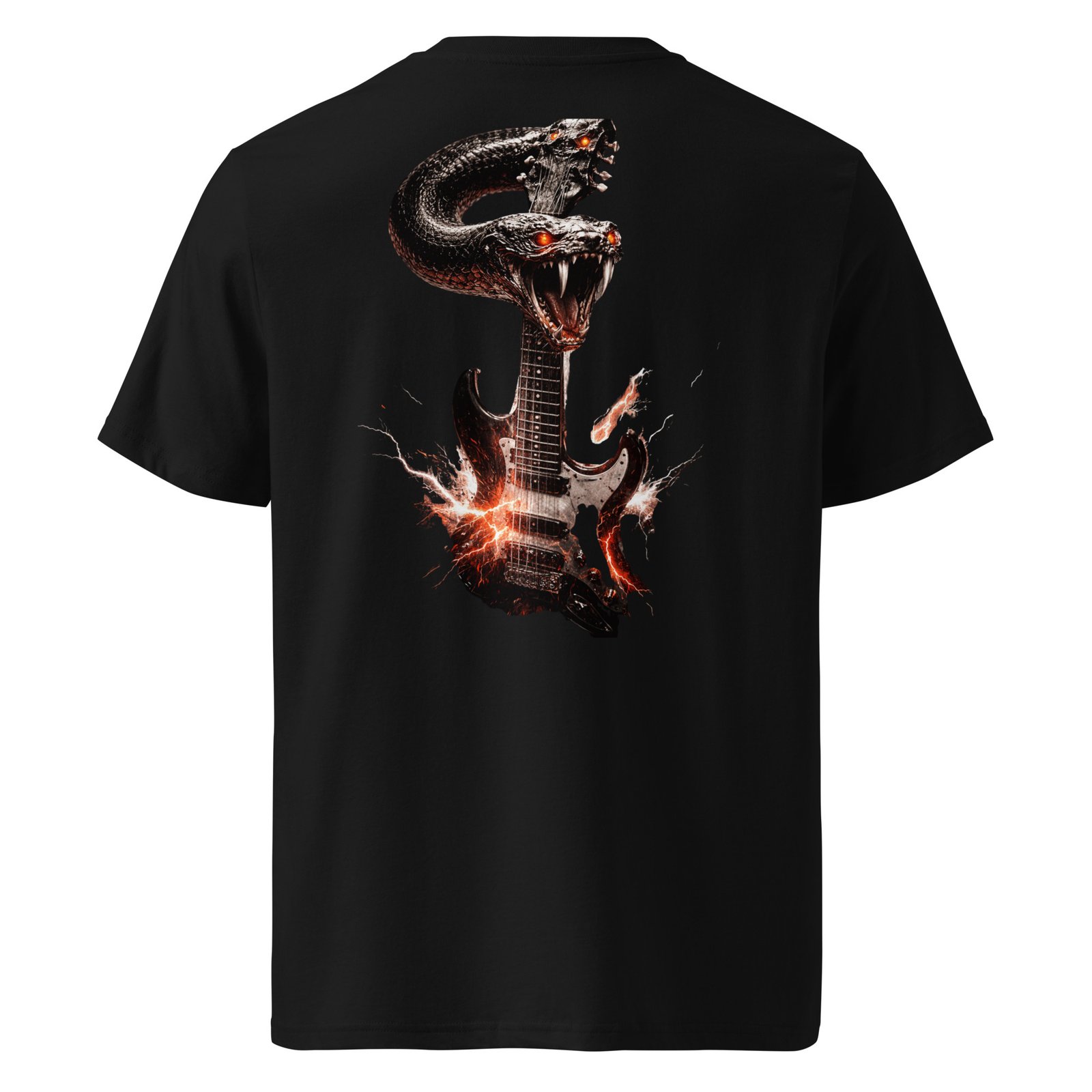 Gitara Demona Rock – Artystyczna Koszulka Metalowa| Zarn.pl Gitara Demona Rock – Artystyczna Koszulka Metalowa - obrazek 2