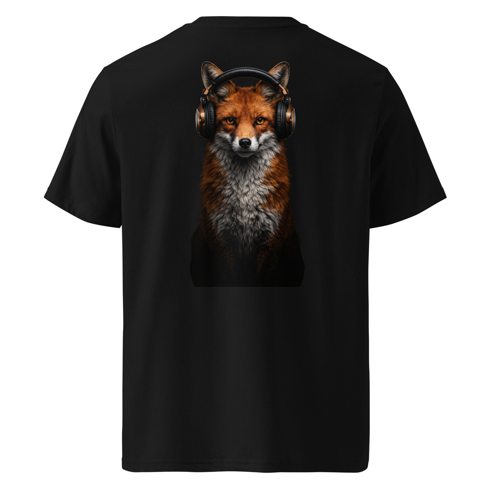 Koszulka muzyczna „Fox Beats” – koszulka z lisem w słuchawkach| Zarn.pl Koszulka muzyczna „Fox Beats” – koszulka z lisem w słuchawkach - obrazek 2