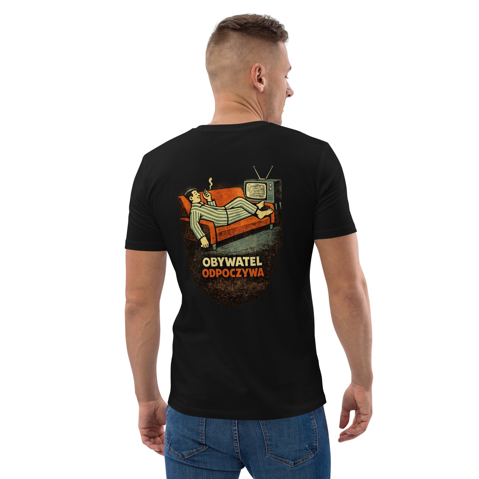 Koszulka „Obywatel Odpoczywa” PRL Retro| Zarn.pl Koszulka „Obywatel Odpoczywa” PRL Retro - obrazek 17