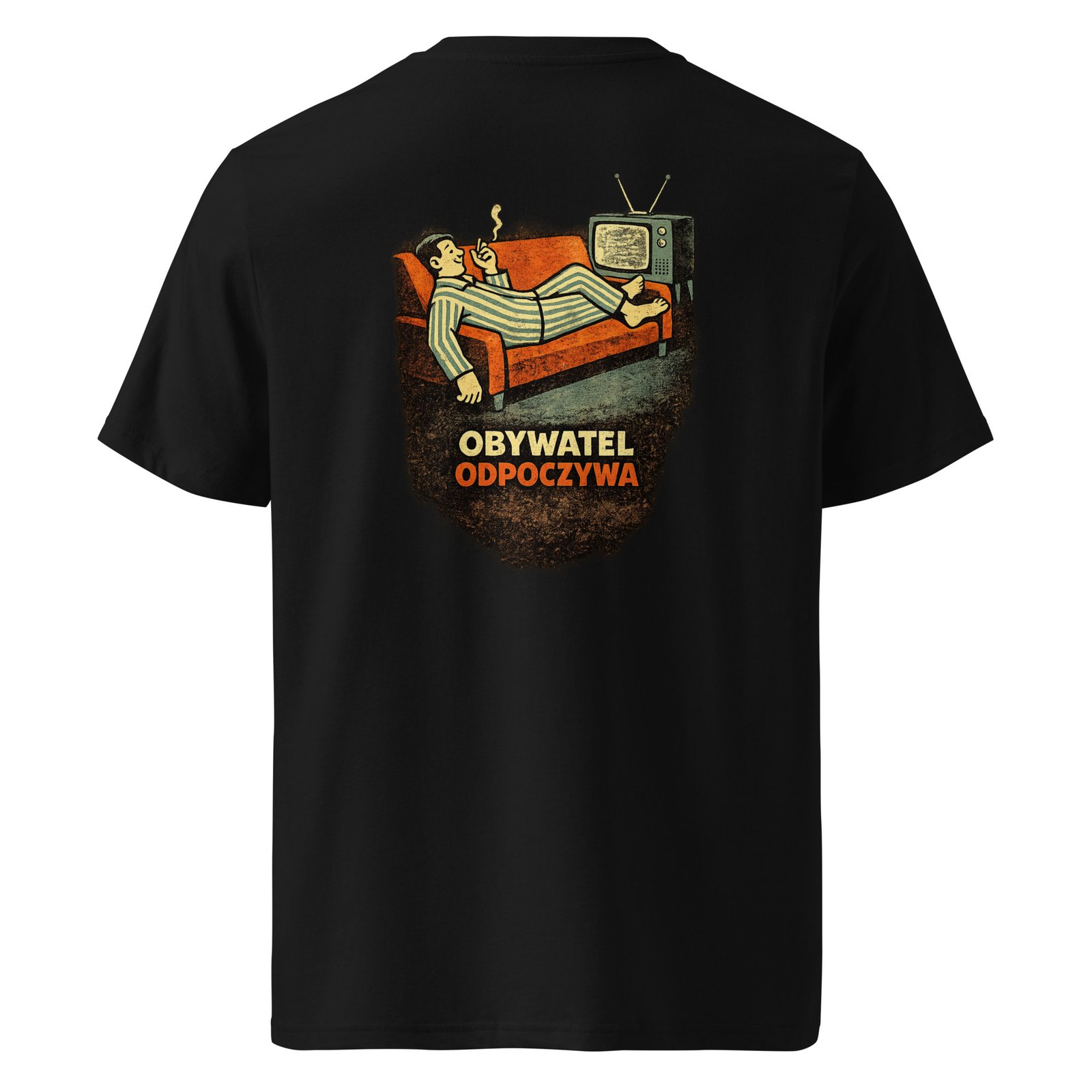 Koszulka „Obywatel Odpoczywa” PRL Retro| Zarn.pl Koszulka „Obywatel Odpoczywa” PRL Retro - obrazek 2