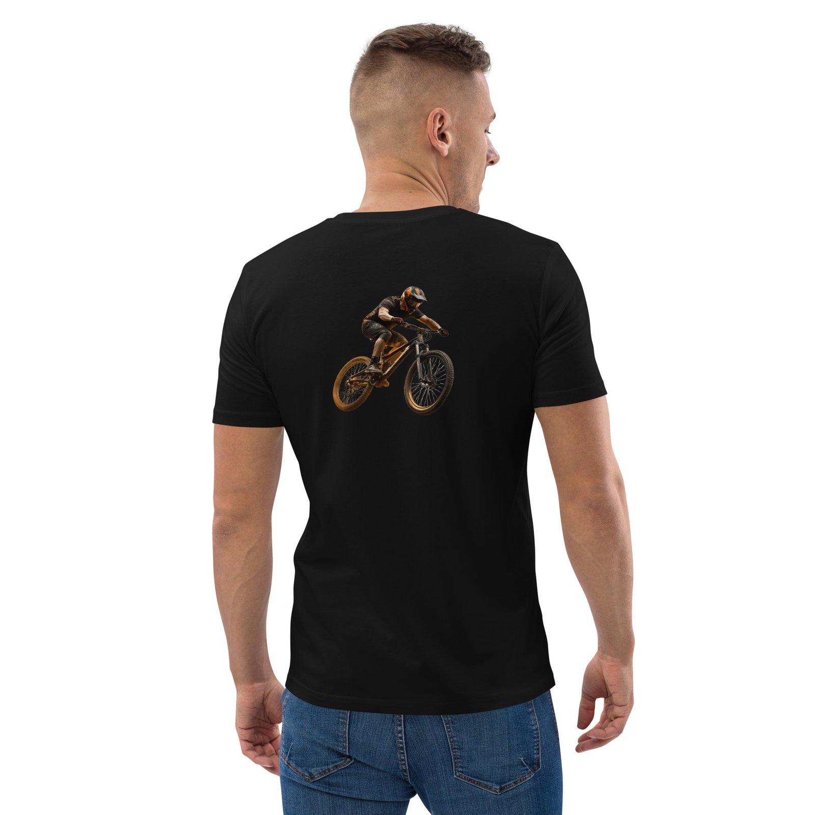 Koszulka MTB Downhill „Ride Extreme” – koszulka z rowerzystą górskim wykonującym skok| Zarn.pl Koszulka MTB Downhill „Ride Extreme” – koszulka z rowerzystą górskim wykonującym skok - obrazek 17