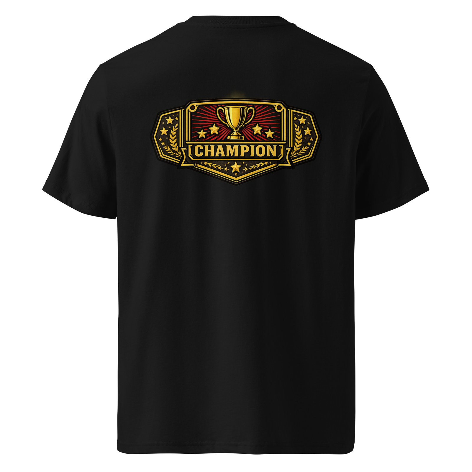 Męska koszulka „Champion Belt” – koszulka męska z pasem mistrzowskim| Zarn.pl Męska koszulka „Champion Belt” – koszulka męska z pasem mistrzowskim - obrazek 2