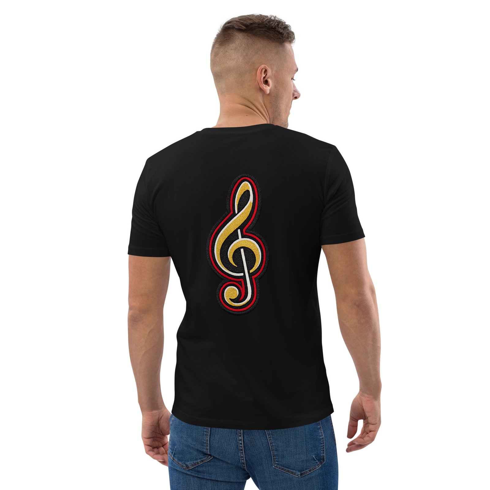 Koszulka „Golden Treble Clef” – koszulka z kluczem wiolinowym| Zarn.pl Koszulka „Golden Treble Clef” – koszulka z kluczem wiolinowym - obrazek 17