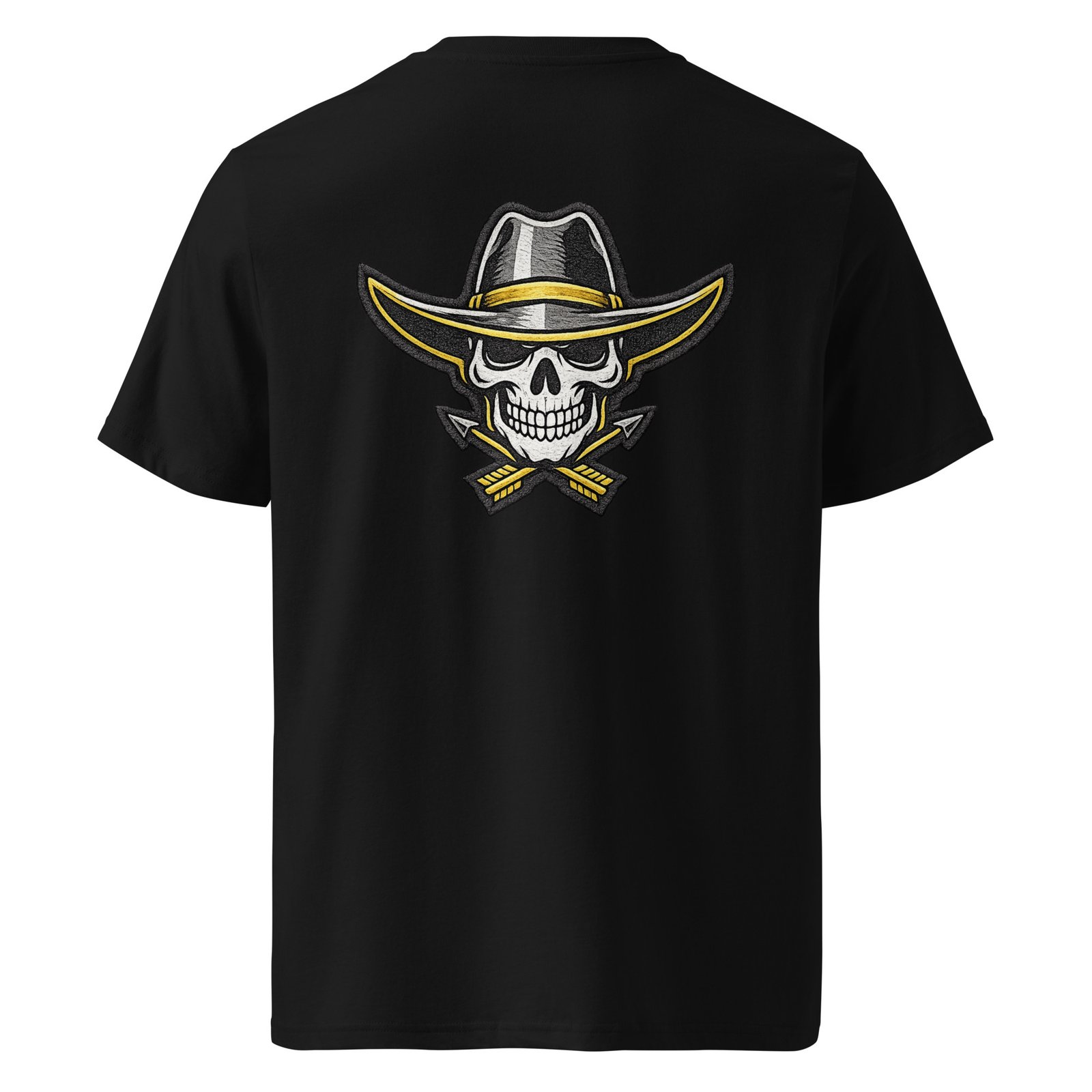 Męska koszulka „Cowboy Skull” – koszulka męska z czaszką kowboja w kapeluszu| Zarn.pl Męska koszulka „Cowboy Skull” – koszulka męska z czaszką kowboja w kapeluszu - obrazek 2