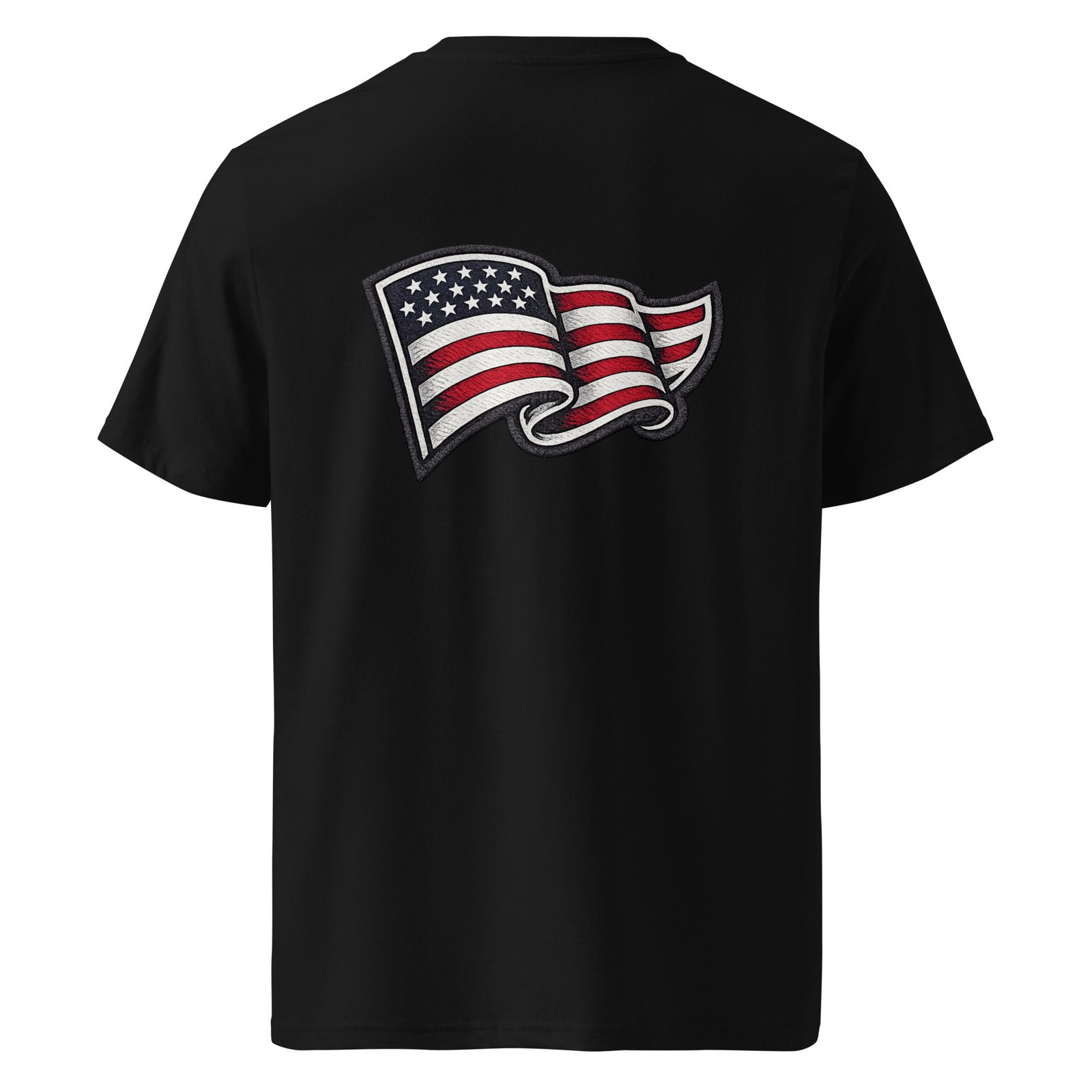 Męska koszulka „American Flag” – koszulka męska z flagą USA| Zarn.pl Męska koszulka „American Flag” – koszulka męska z flagą USA - obrazek 2