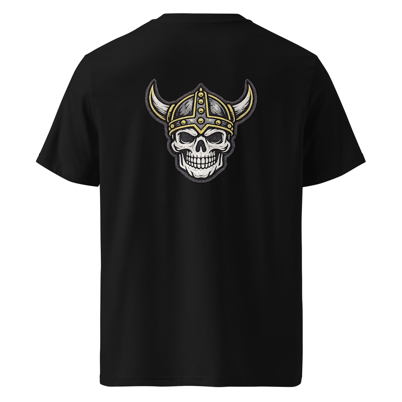 Męska koszulka „Viking Skull” – koszulka męska z czaszką w hełmie wikinga| Zarn.pl Męska koszulka „Viking Skull” – koszulka męska z czaszką w hełmie wikinga - obrazek 2