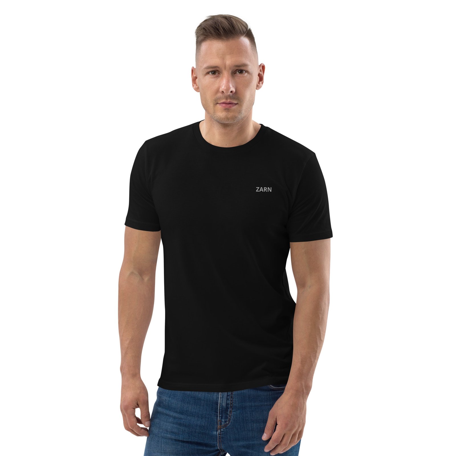 Męska koszulka motywacyjna „Im ciężej, tym lepiej” – koszulka męska z podróżnikiem i motywacyjnym nadrukiem| Zarn.pl Męska koszulka motywacyjna „Im ciężej, tym lepiej” – koszulka męska z podróżnikiem i motywacyjnym nadrukiem - obrazek 7