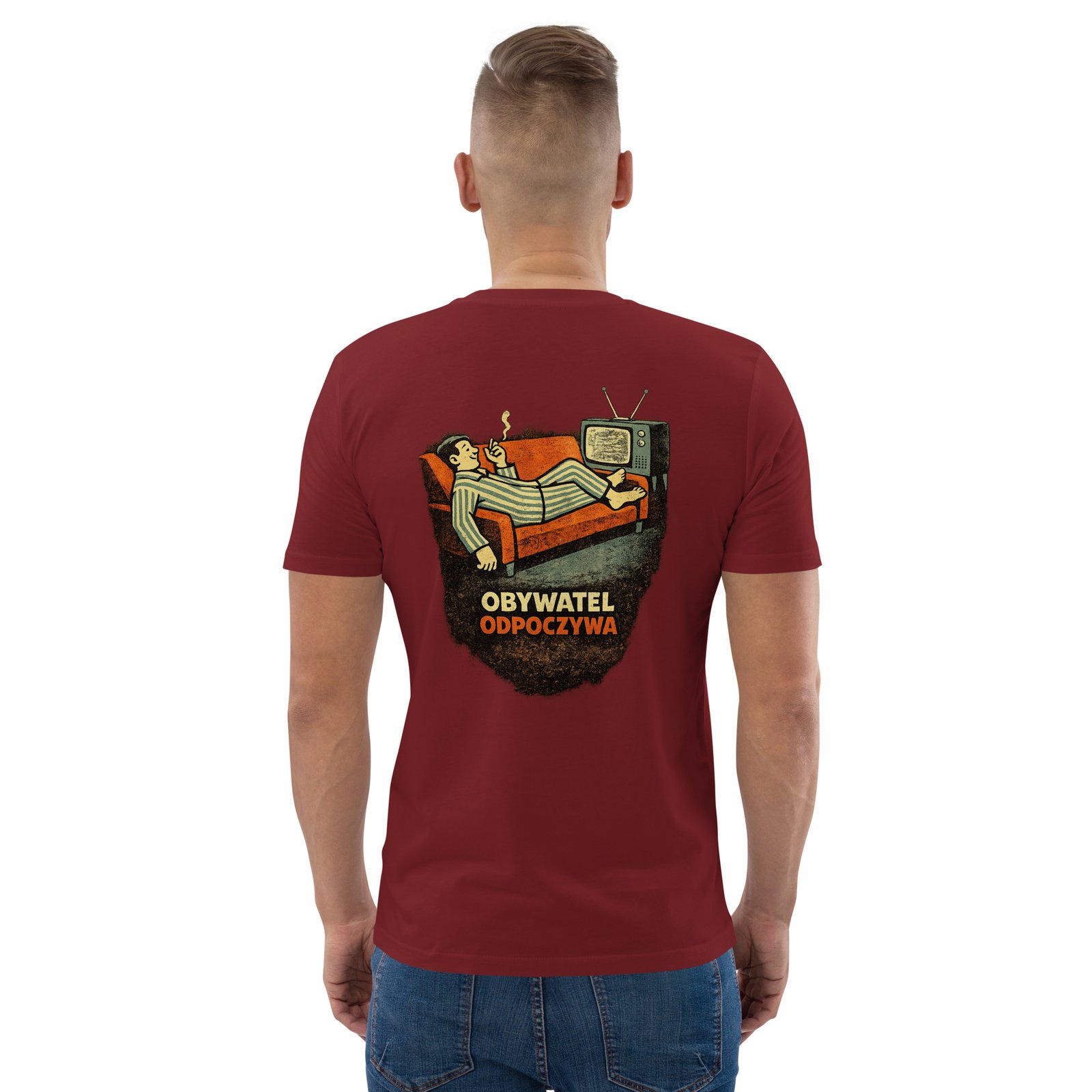 Koszulka „Obywatel Odpoczywa” PRL Retro| Zarn.pl Koszulka „Obywatel Odpoczywa” PRL Retro - obrazek 23