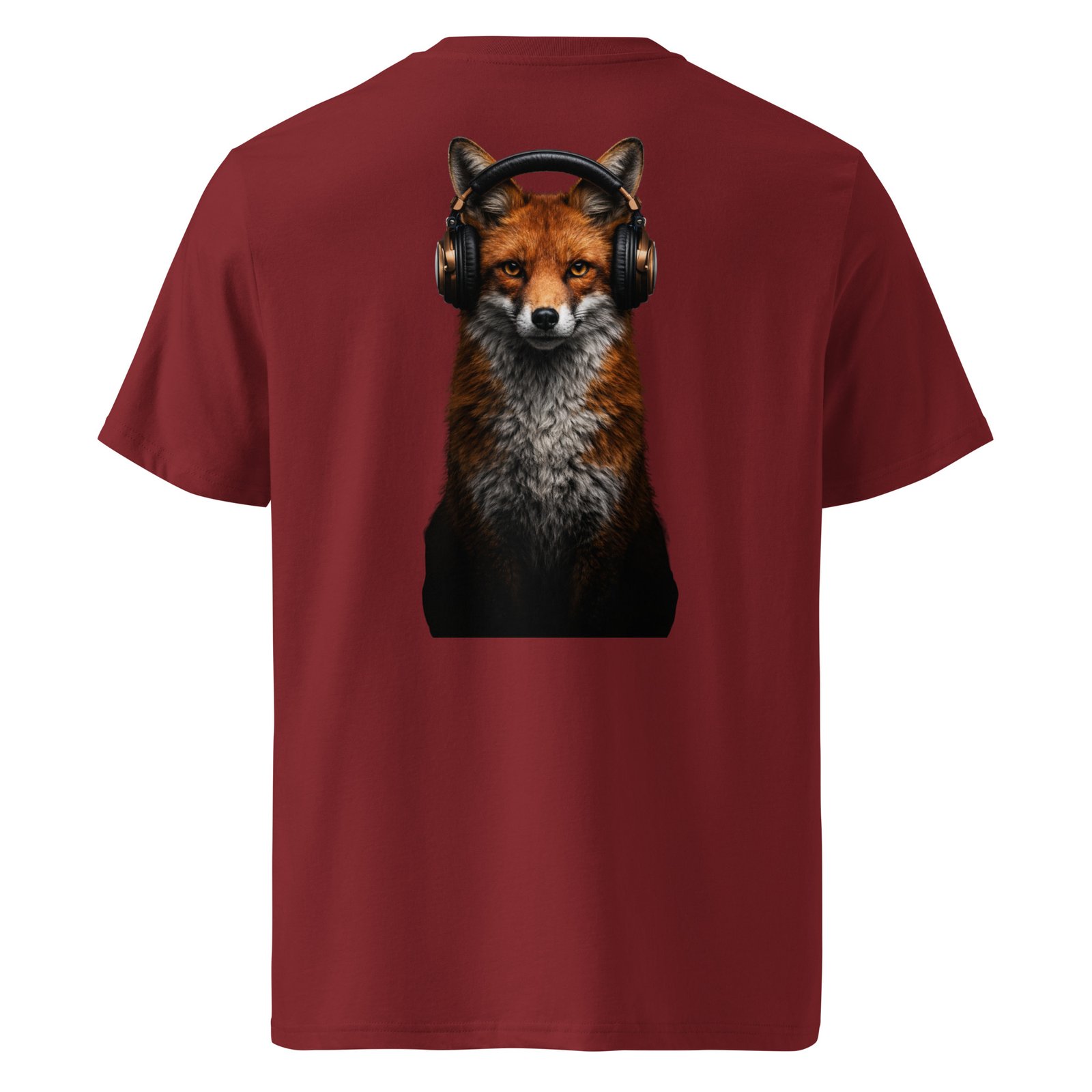 Koszulka muzyczna „Fox Beats” – koszulka z lisem w słuchawkach| Zarn.pl Koszulka muzyczna „Fox Beats” – koszulka z lisem w słuchawkach - obrazek 4