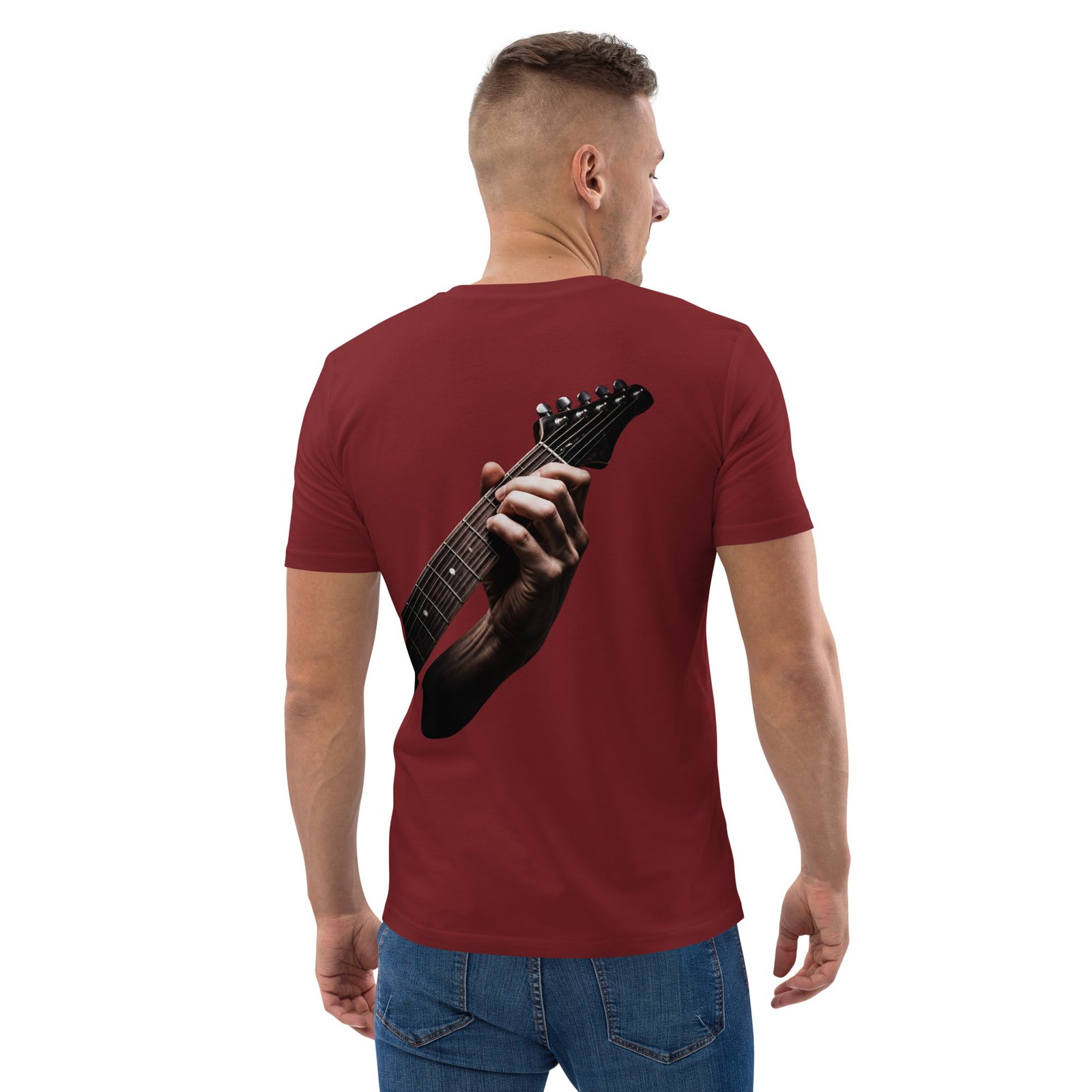 Koszulka gitarzysty „Rock Chords” – koszulka z dłonią na gryfie gitary| Zarn.pl Koszulka gitarzysty „Rock Chords” – koszulka z dłonią na gryfie gitary - obrazek 19