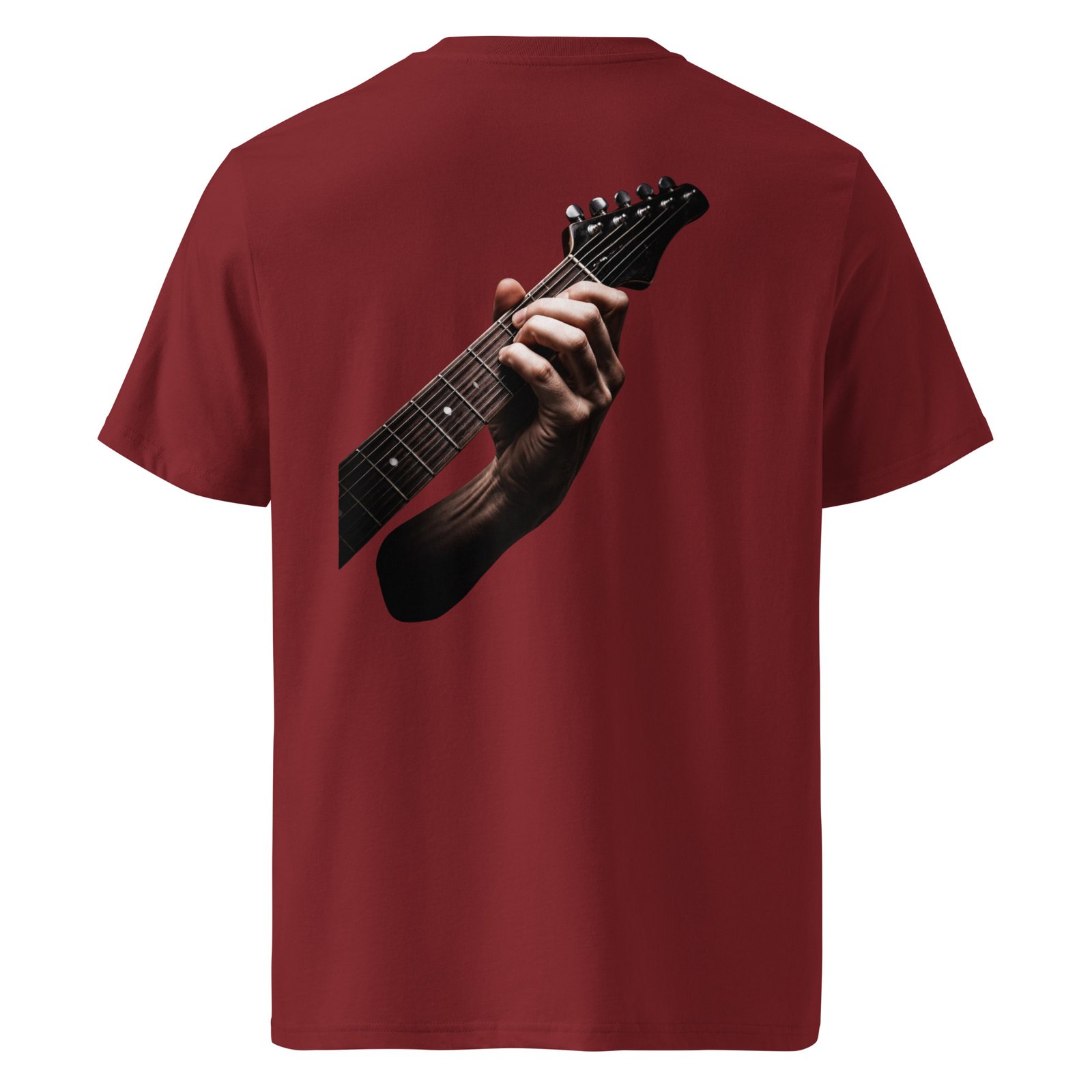Koszulka gitarzysty „Rock Chords” – koszulka z dłonią na gryfie gitary| Zarn.pl Koszulka gitarzysty „Rock Chords” – koszulka z dłonią na gryfie gitary - obrazek 4