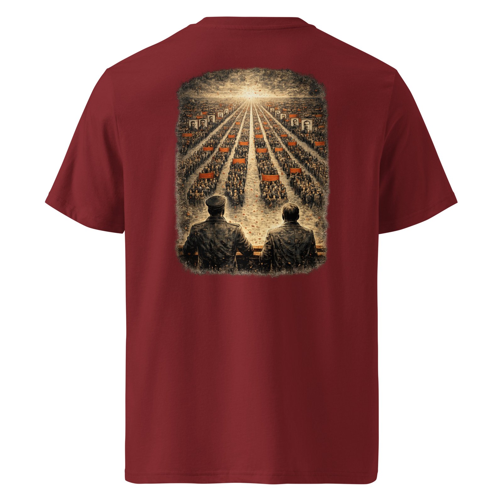 Koszulka „Pochód Idei” PRL Retro Vintage| Zarn.pl Koszulka „Pochód Idei” PRL Retro Vintage - obrazek 4