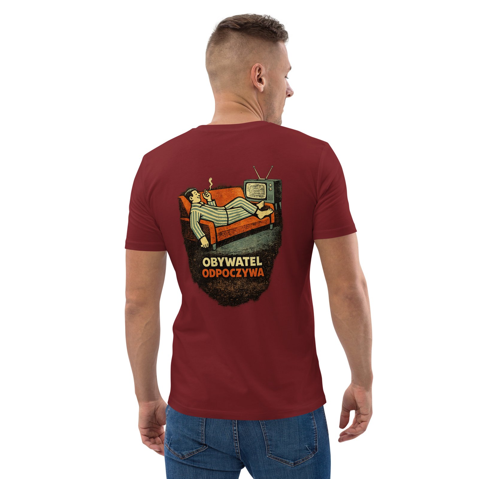 Koszulka „Obywatel Odpoczywa” PRL Retro| Zarn.pl Koszulka „Obywatel Odpoczywa” PRL Retro - obrazek 19