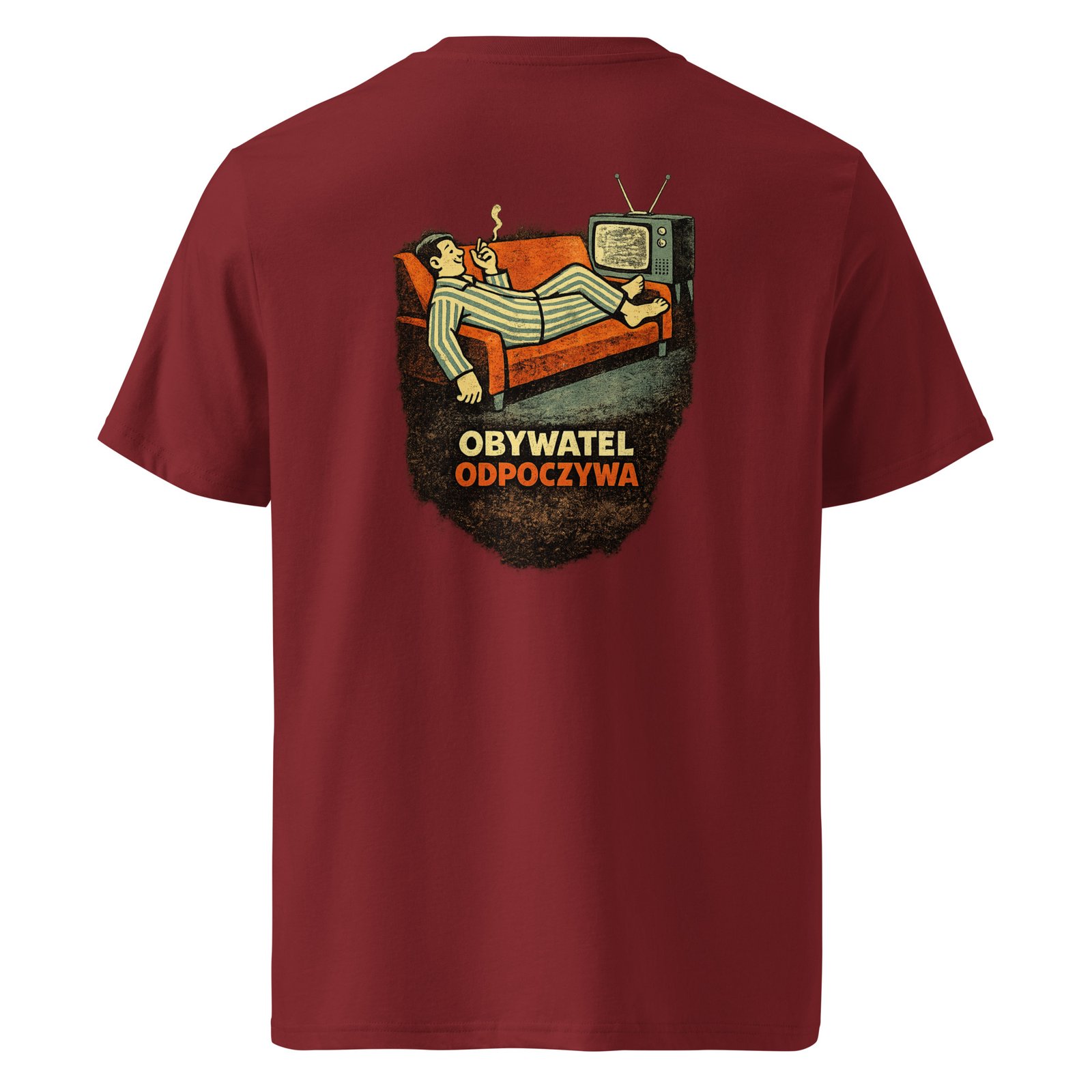 Koszulka „Obywatel Odpoczywa” PRL Retro| Zarn.pl Koszulka „Obywatel Odpoczywa” PRL Retro - obrazek 4