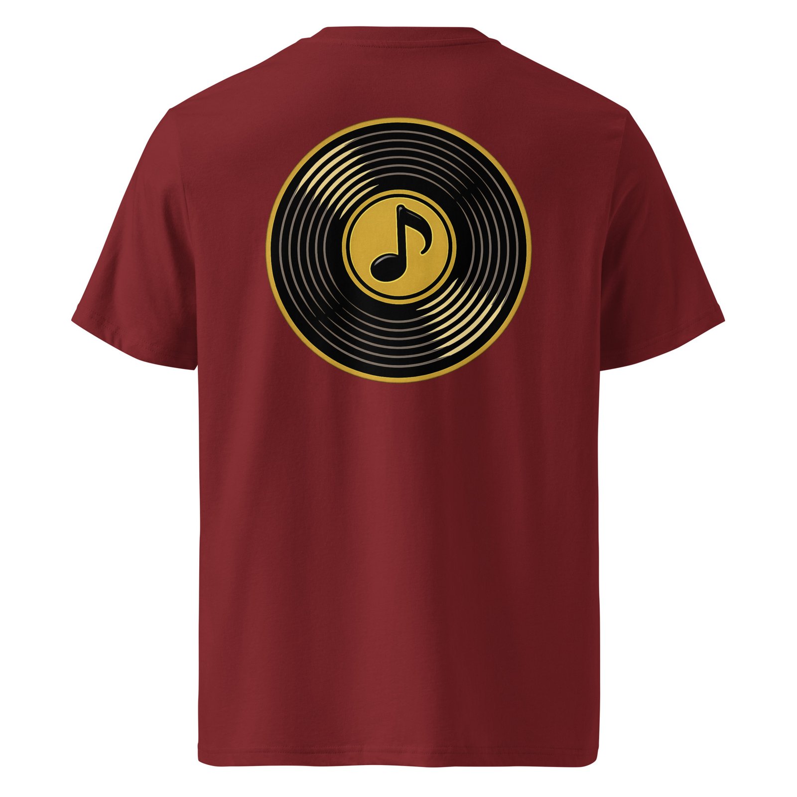 Męska koszulka „Vinyl Music” – koszulka męska z płytą winylową| Zarn.pl Męska koszulka „Vinyl Music” – koszulka męska z płytą winylową - obrazek 4