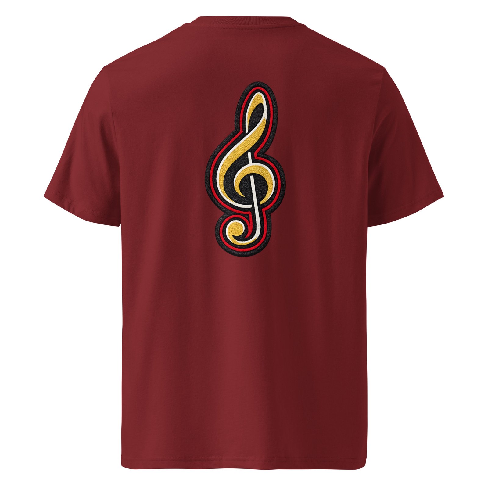 Koszulka „Golden Treble Clef” – koszulka z kluczem wiolinowym| Zarn.pl Koszulka „Golden Treble Clef” – koszulka z kluczem wiolinowym - obrazek 4