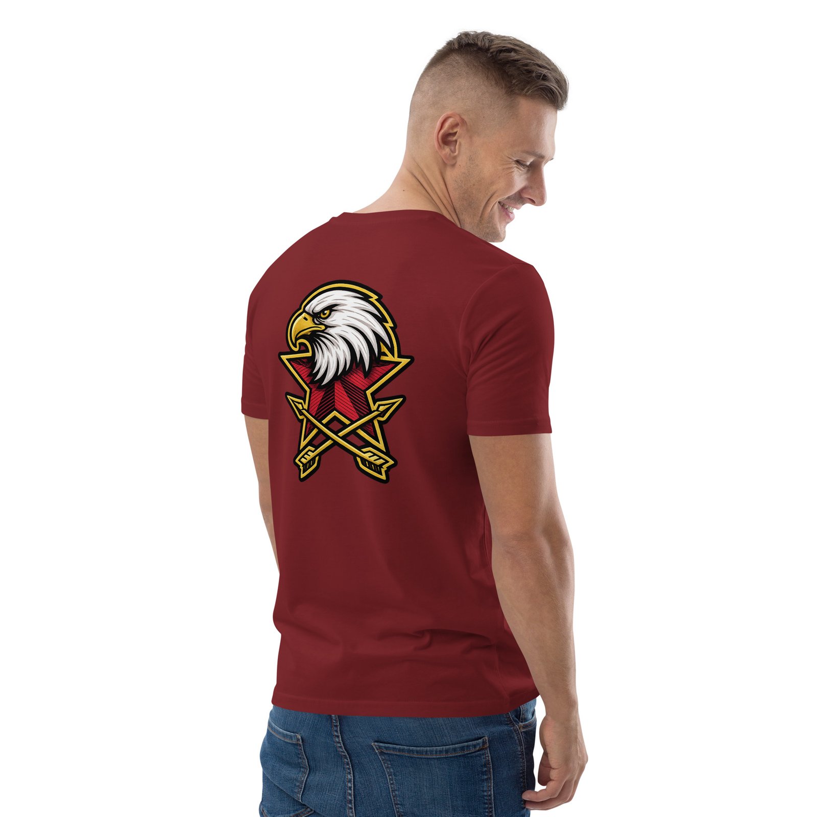 Męska koszulka „Eagle Emblem” – koszulka męska z orłem i gwiazdą| Zarn.pl Męska koszulka „Eagle Emblem” – koszulka męska z orłem i gwiazdą - obrazek 28