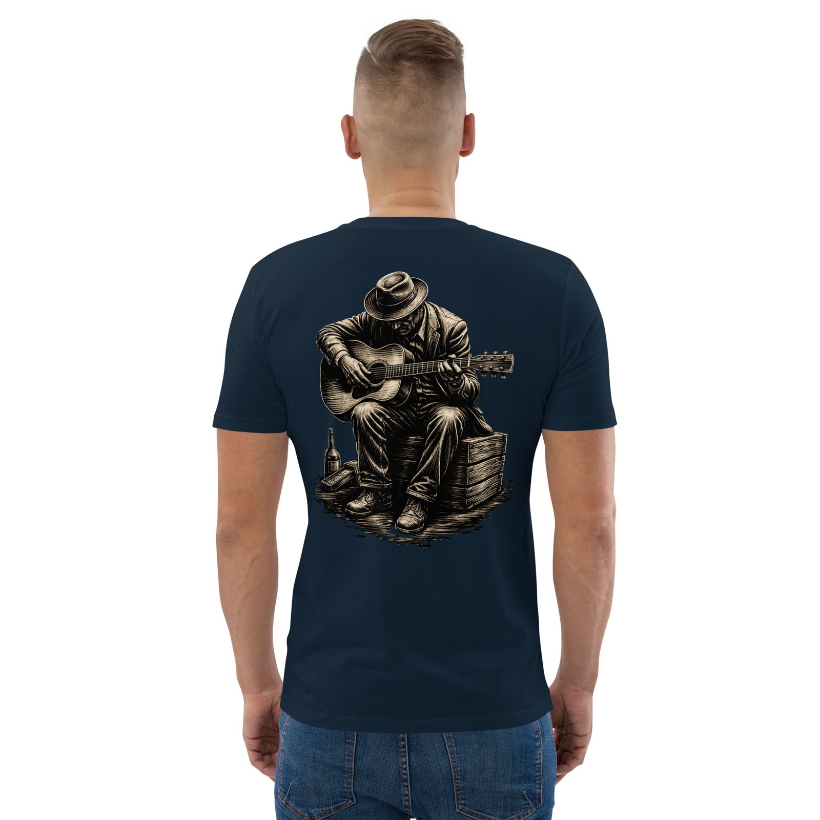 Koszulka „Blues Guitar Player” – koszulka gitarzysta bluesowy vintage| Zarn.pl Koszulka „Blues Guitar Player” – koszulka gitarzysta bluesowy vintage - obrazek 23