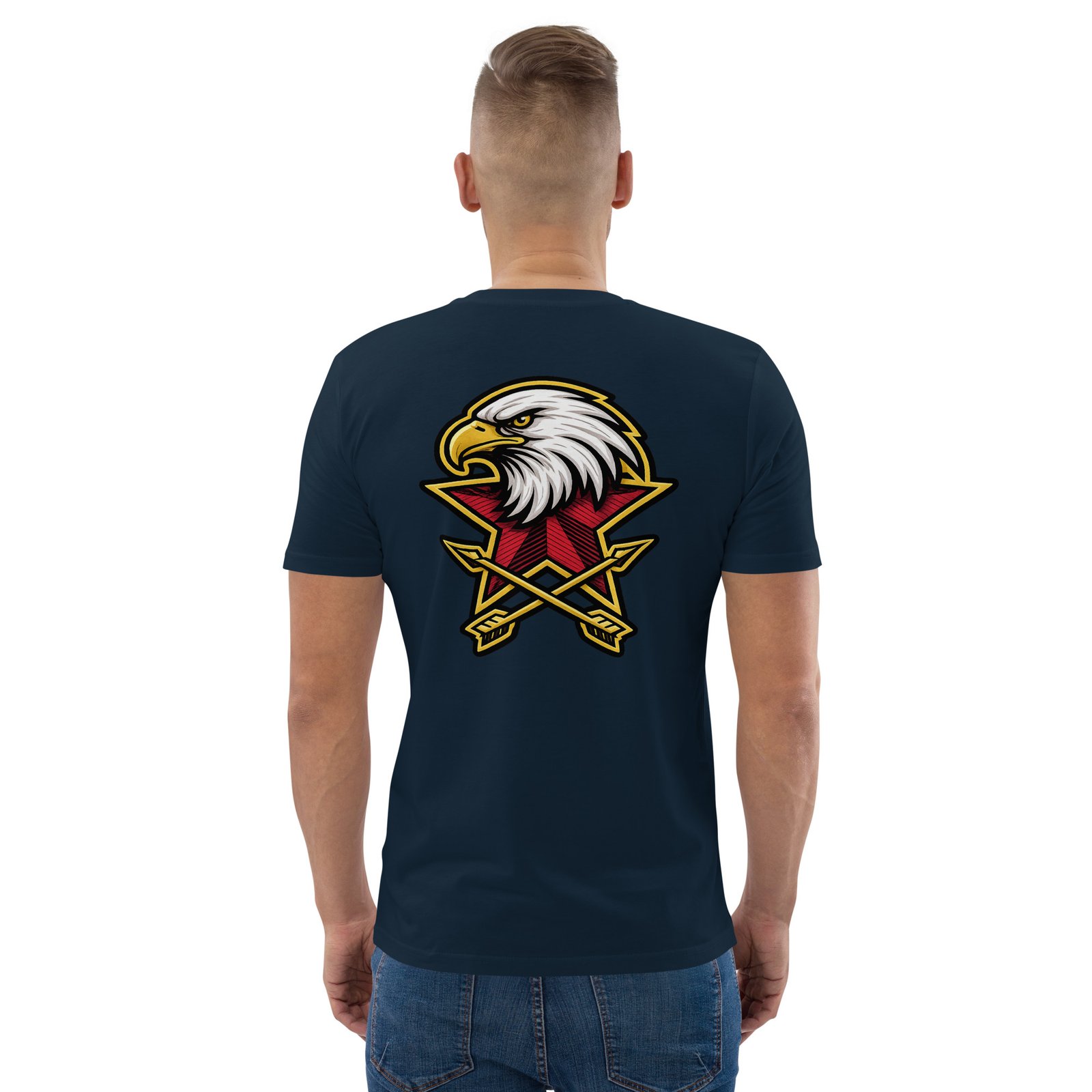 Męska koszulka „Eagle Emblem” – koszulka męska z orłem i gwiazdą| Zarn.pl Męska koszulka „Eagle Emblem” – koszulka męska z orłem i gwiazdą - obrazek 22