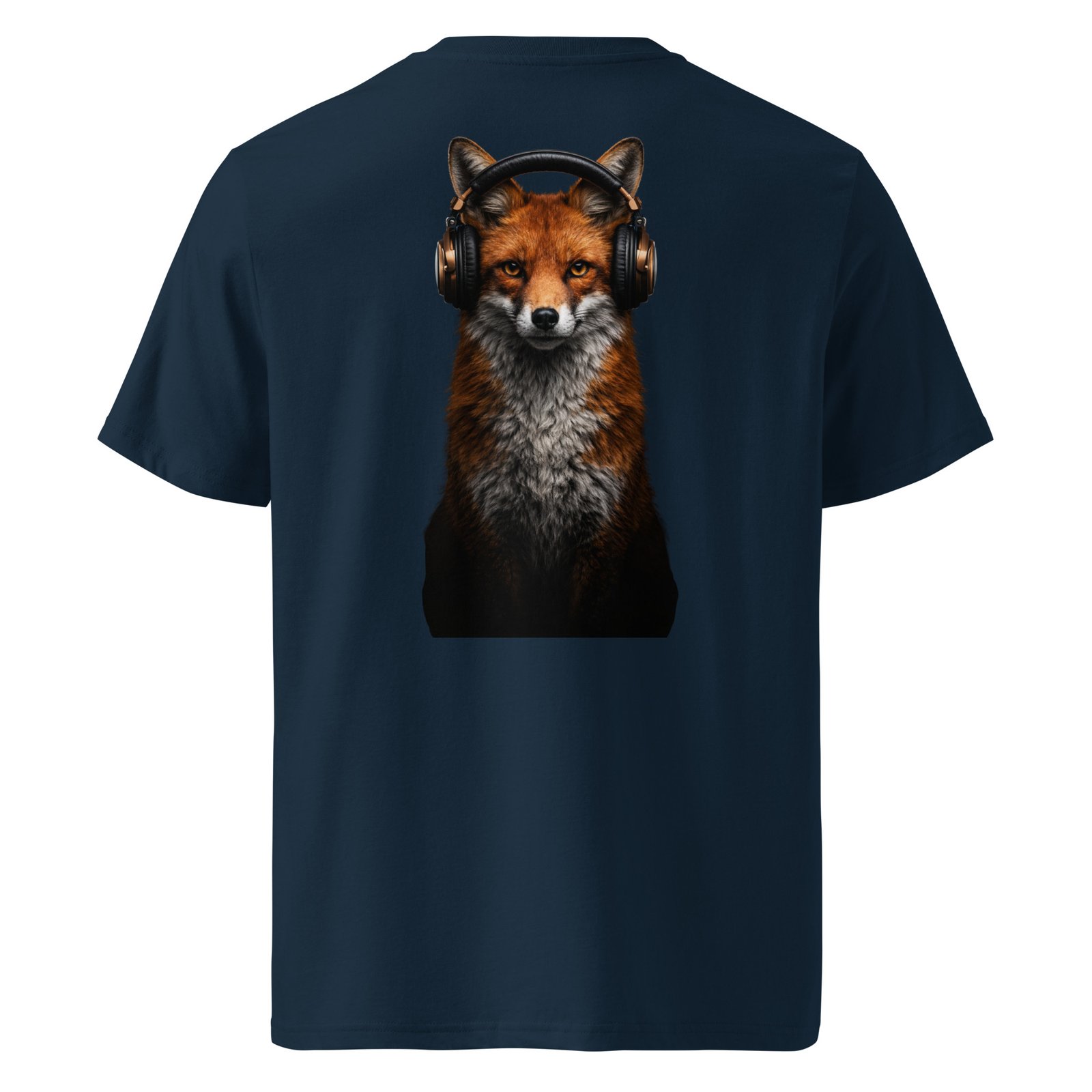 Koszulka muzyczna „Fox Beats” – koszulka z lisem w słuchawkach| Zarn.pl Koszulka muzyczna „Fox Beats” – koszulka z lisem w słuchawkach - obrazek 3