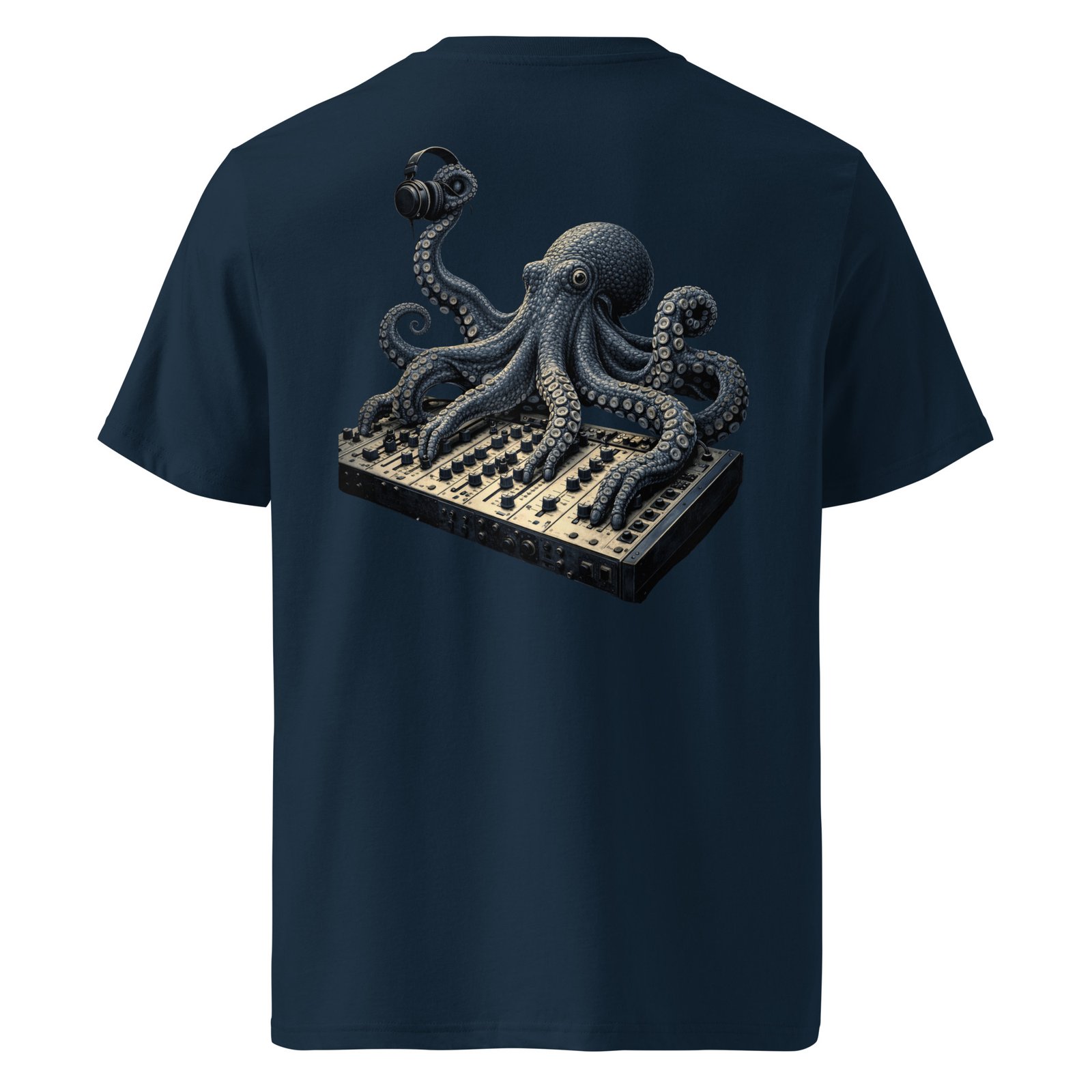 Koszulka „Octopus DJ” – koszulka ośmiornica DJ muzyczna| Zarn.pl Koszulka „Octopus DJ” – koszulka ośmiornica DJ muzyczna - obrazek 3