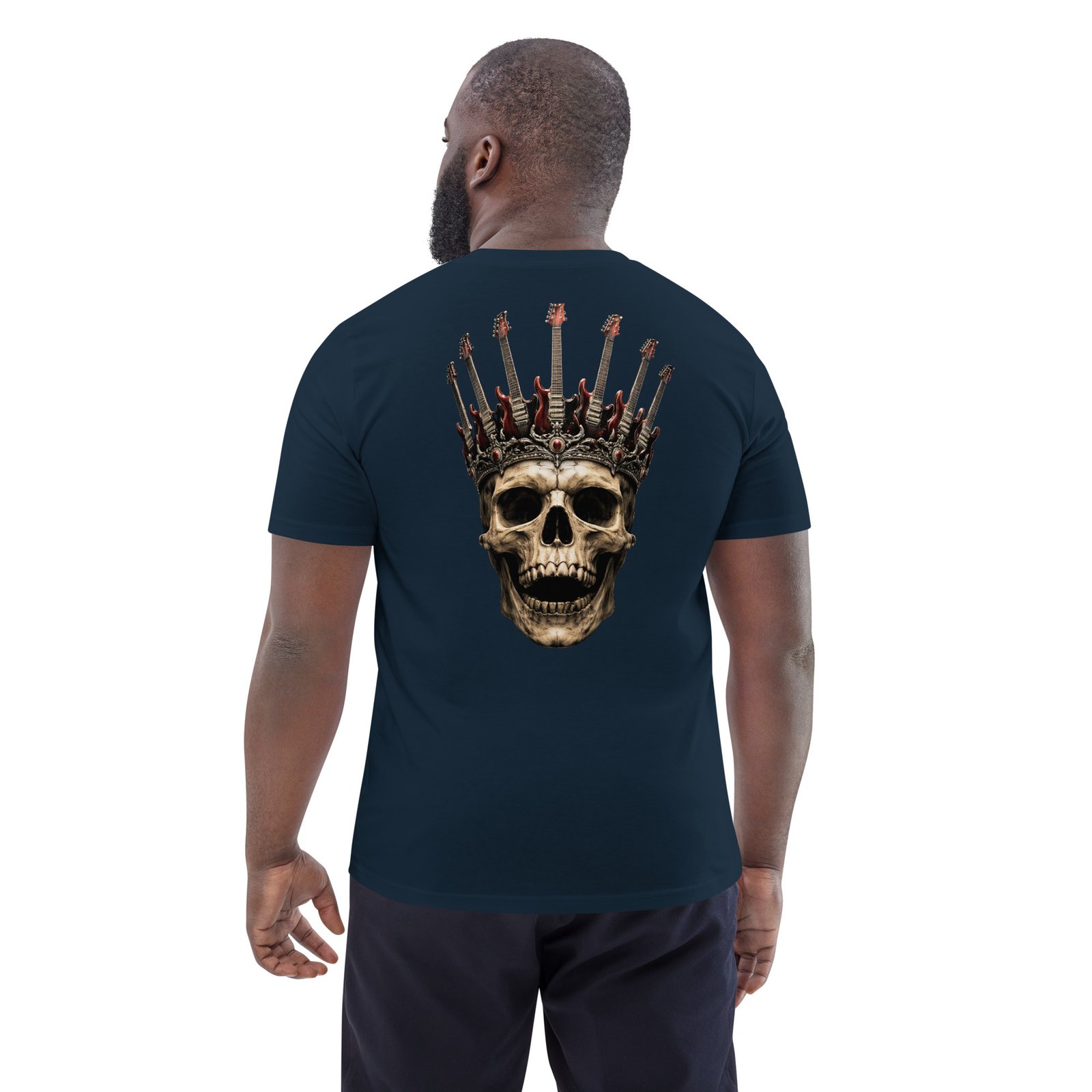 Koszulka „Rock King Skull” – koszulka czaszka z gitarami elektrycznymi| Zarn.pl Koszulka „Rock King Skull” – koszulka czaszka z gitarami elektrycznymi - obrazek 12