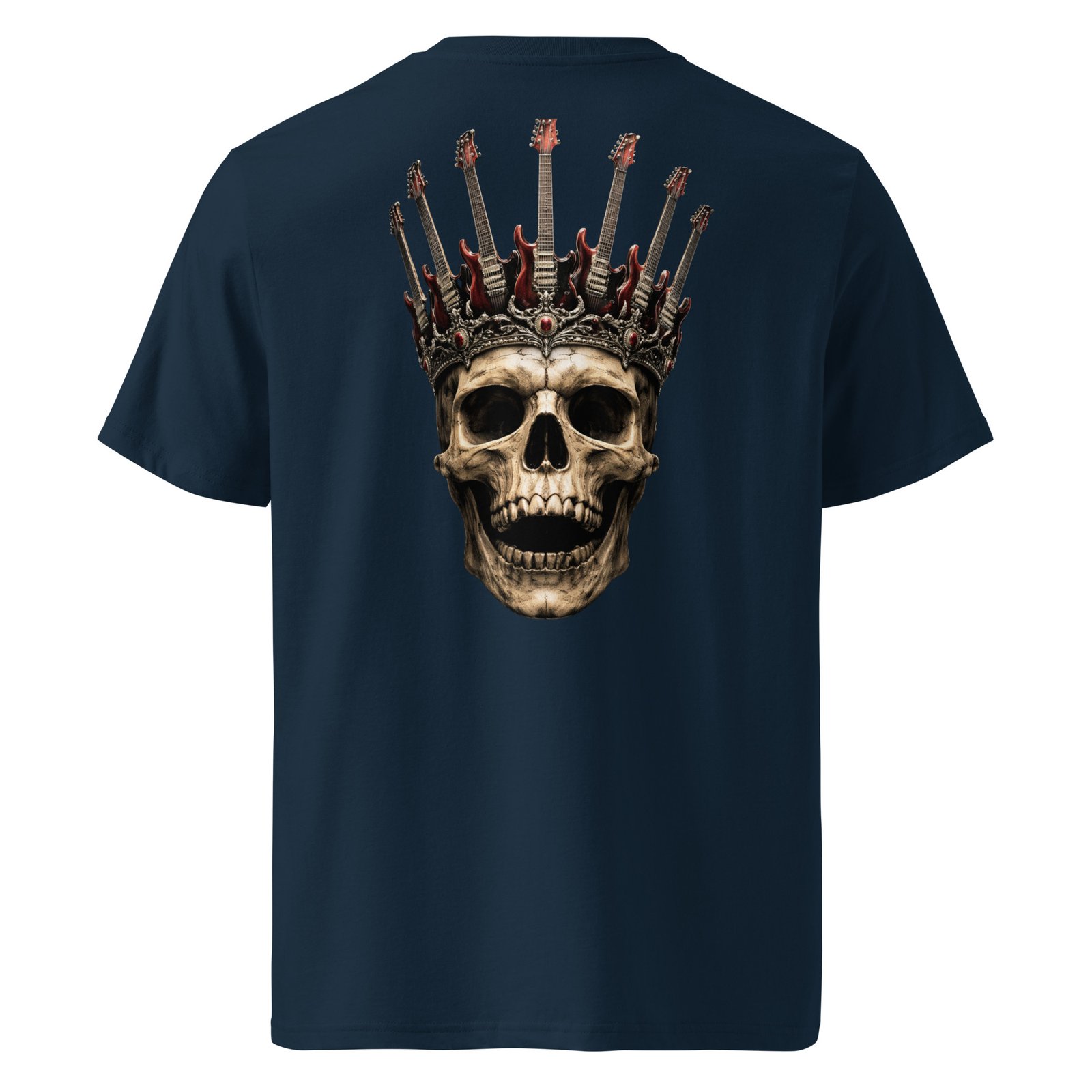 Koszulka „Rock King Skull” – koszulka czaszka z gitarami elektrycznymi| Zarn.pl Koszulka „Rock King Skull” – koszulka czaszka z gitarami elektrycznymi - obrazek 3