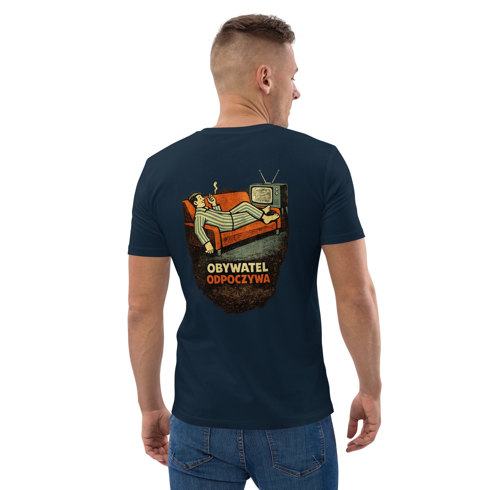 Koszulka „Obywatel Odpoczywa” PRL Retro| Zarn.pl Koszulka „Obywatel Odpoczywa” PRL Retro - obrazek 18