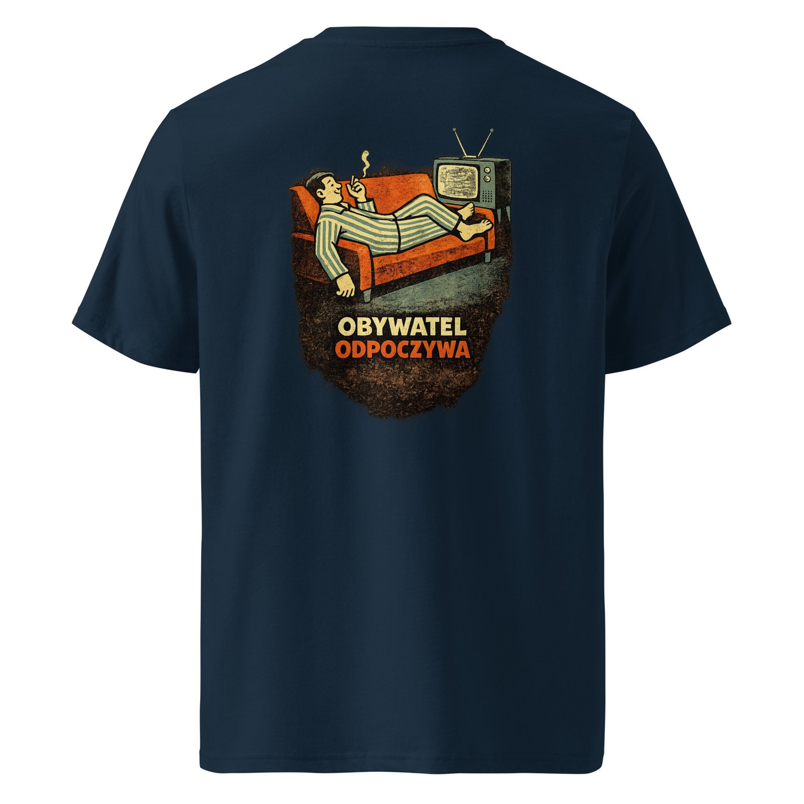Koszulka „Obywatel Odpoczywa” PRL Retro| Zarn.pl Koszulka „Obywatel Odpoczywa” PRL Retro - obrazek 3