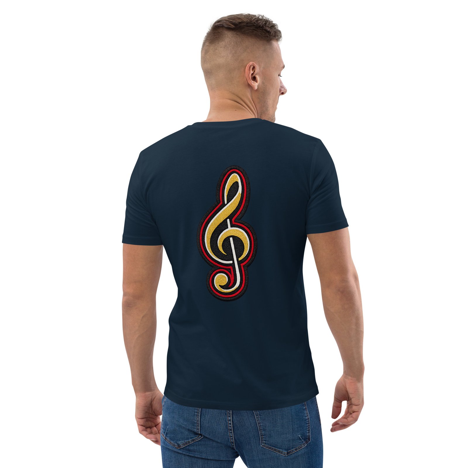 Koszulka „Golden Treble Clef” – koszulka z kluczem wiolinowym| Zarn.pl Koszulka „Golden Treble Clef” – koszulka z kluczem wiolinowym - obrazek 18