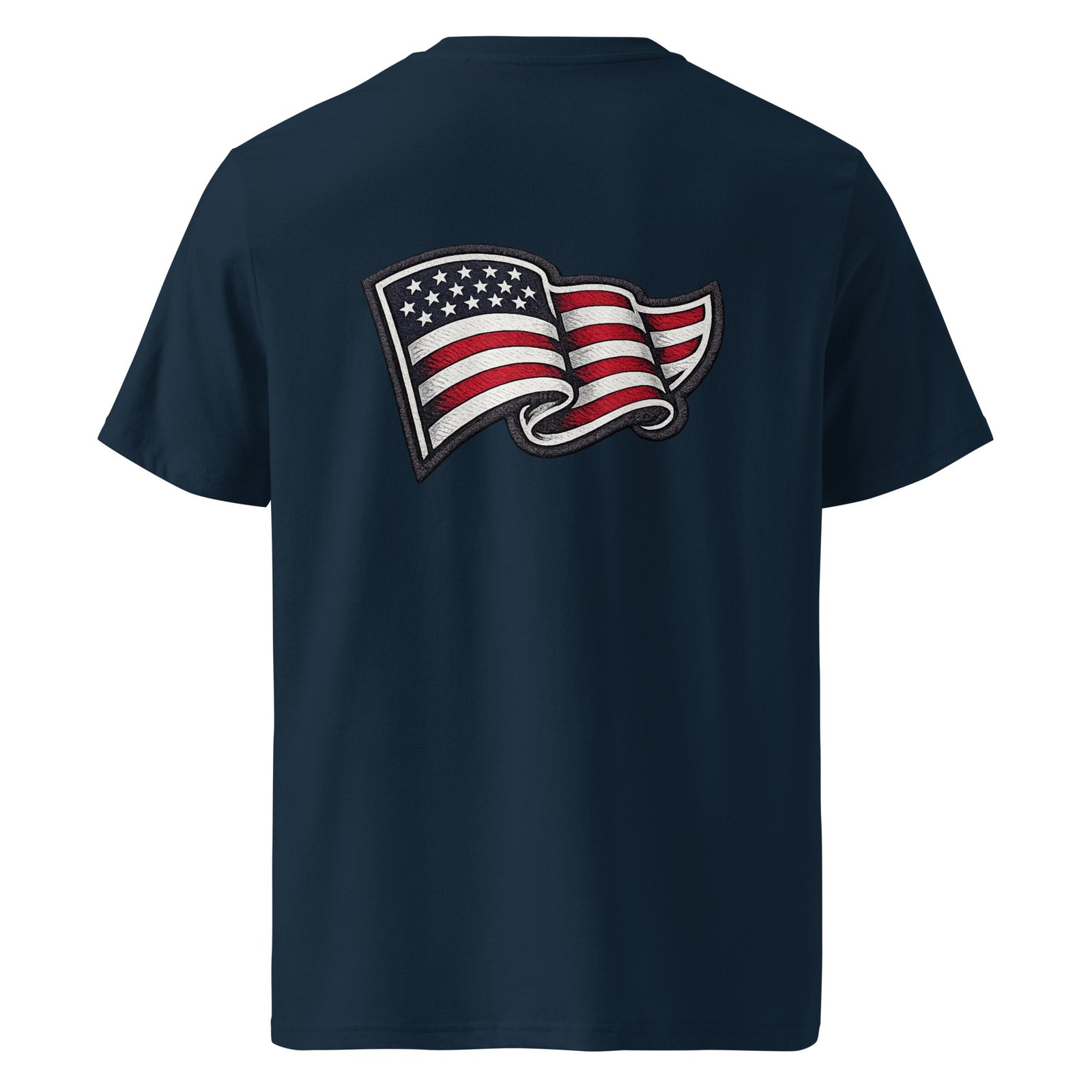 Męska koszulka „American Flag” – koszulka męska z flagą USA| Zarn.pl Męska koszulka „American Flag” – koszulka męska z flagą USA - obrazek 3