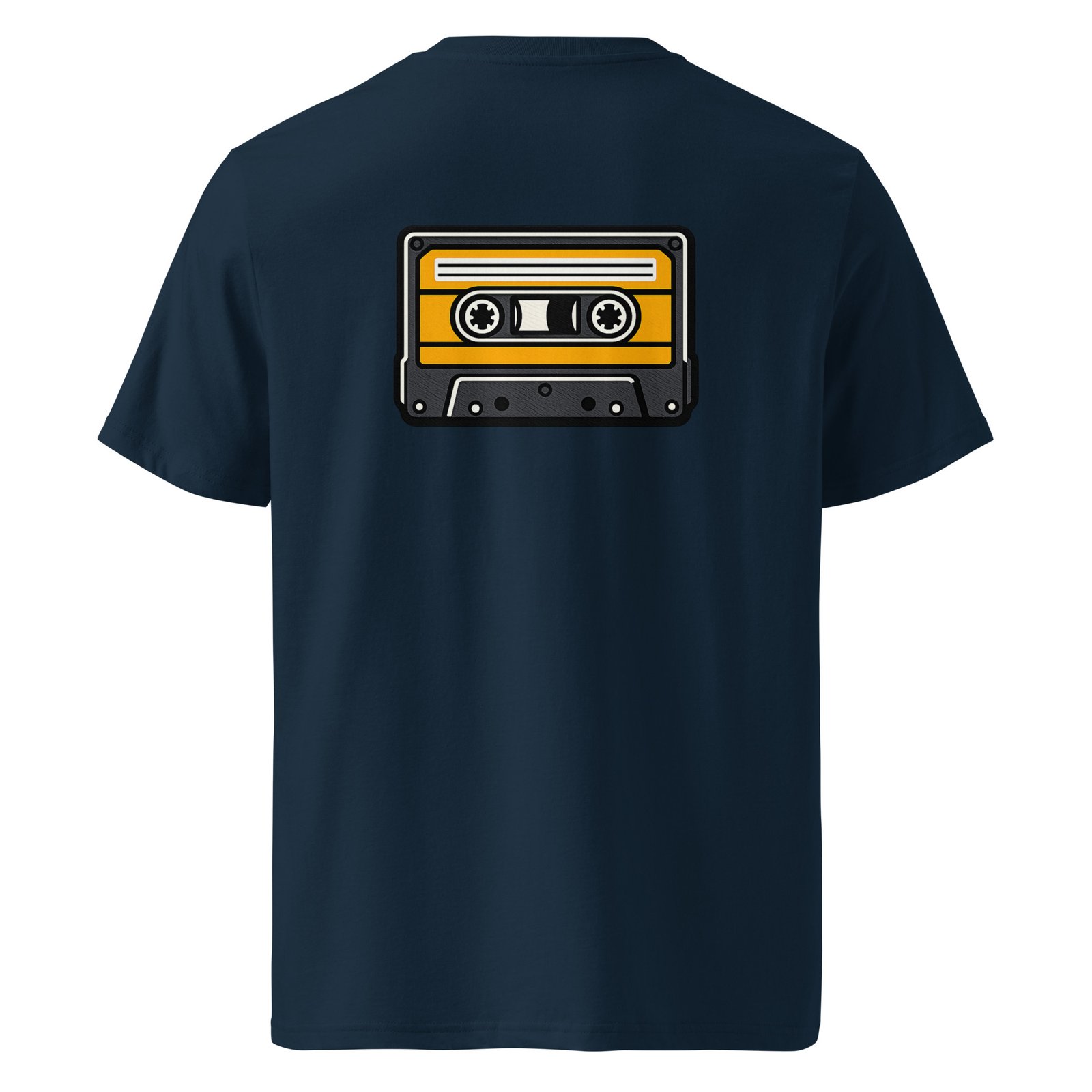 Koszulka męska „Retro Cassette Tape” – koszulka z kasetą magnetofonową vintage| Zarn.pl Koszulka męska „Retro Cassette Tape” – koszulka z kasetą magnetofonową vintage - obrazek 3