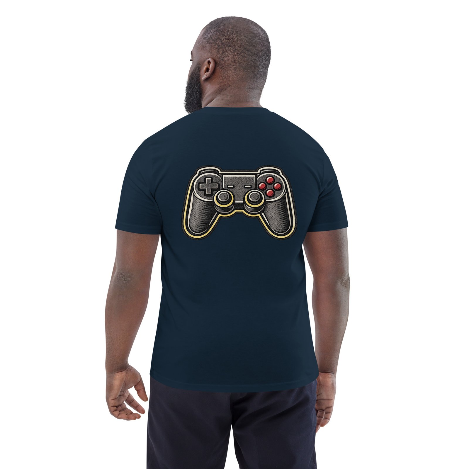 Koszulka męska „Retro Gamer Controller” – koszulka z padem do gier| Zarn.pl Koszulka męska „Retro Gamer Controller” – koszulka z padem do gier - obrazek 13