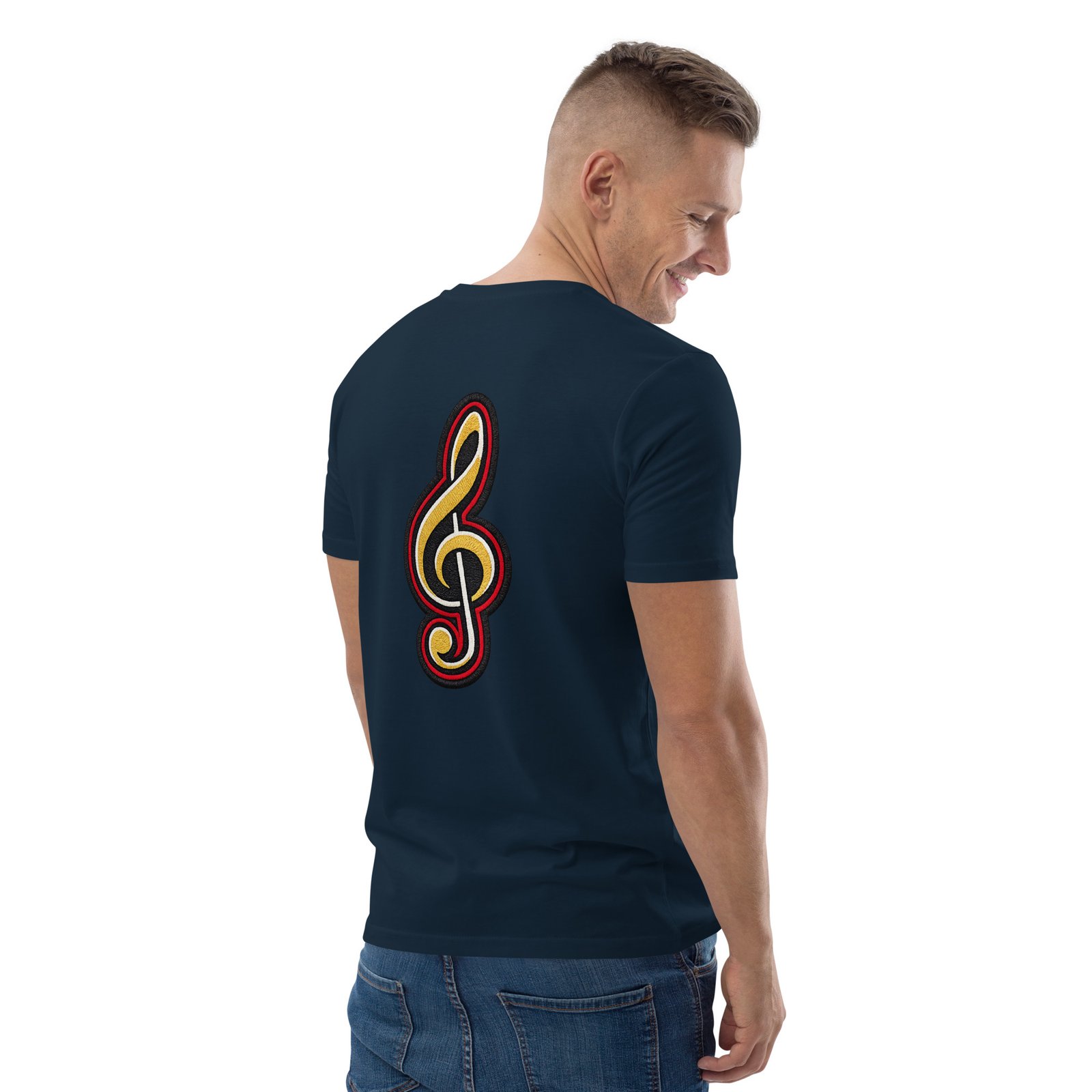 Koszulka „Golden Treble Clef” – koszulka z kluczem wiolinowym| Zarn.pl Koszulka „Golden Treble Clef” – koszulka z kluczem wiolinowym - obrazek 27