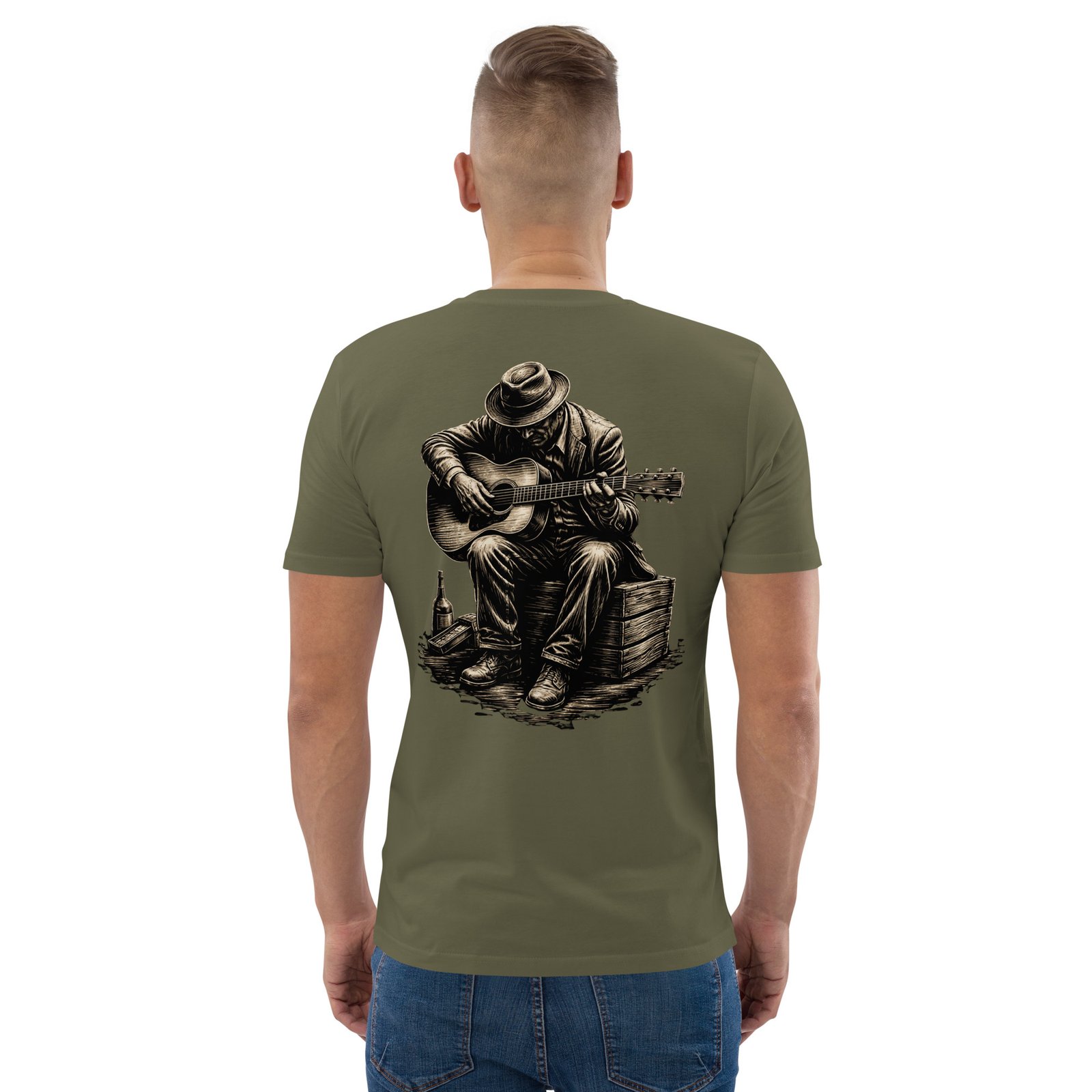 Koszulka „Blues Guitar Player” – koszulka gitarzysta bluesowy vintage| Zarn.pl Koszulka „Blues Guitar Player” – koszulka gitarzysta bluesowy vintage - obrazek 25