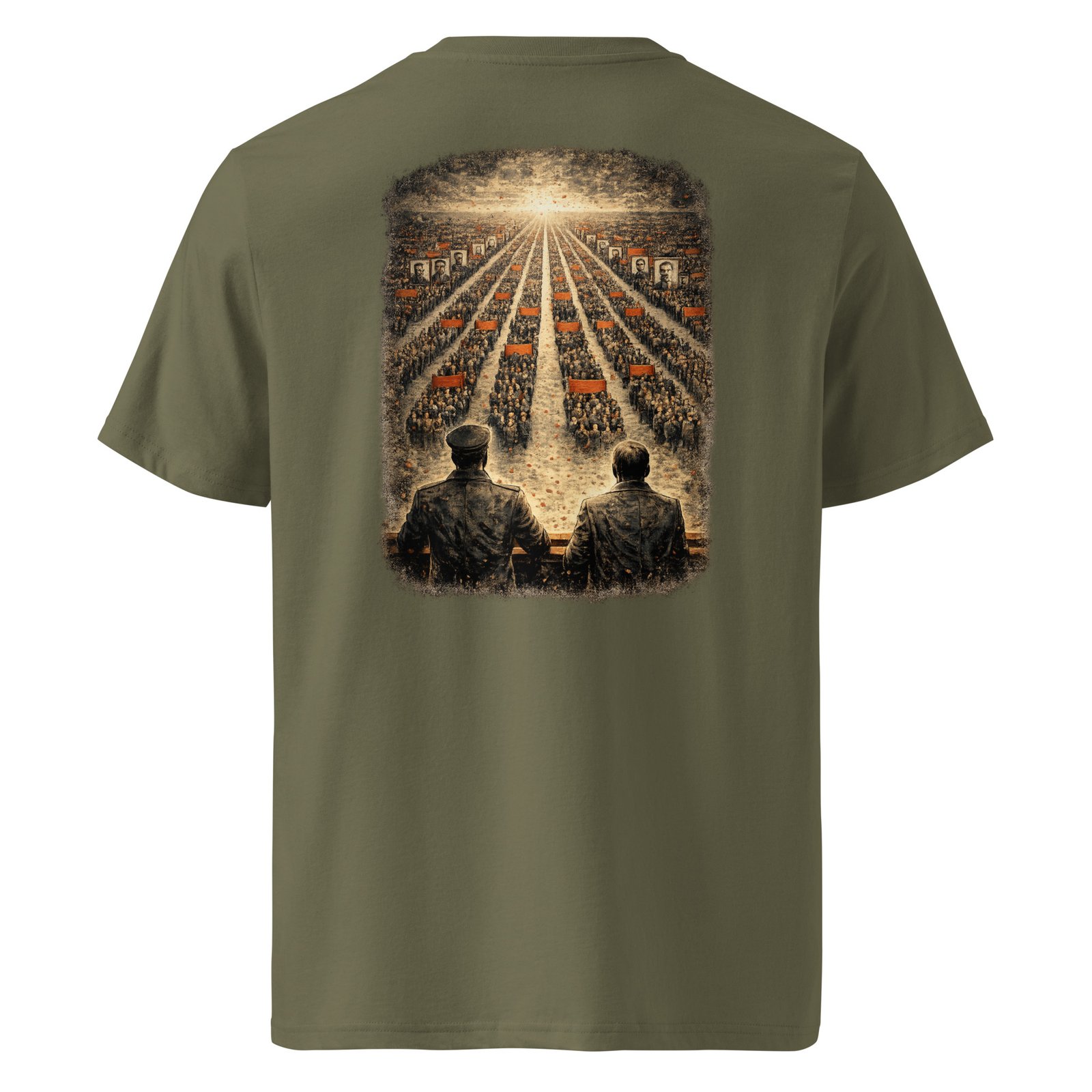 Koszulka „Pochód Idei” PRL Retro Vintage| Zarn.pl Koszulka „Pochód Idei” PRL Retro Vintage - obrazek 5