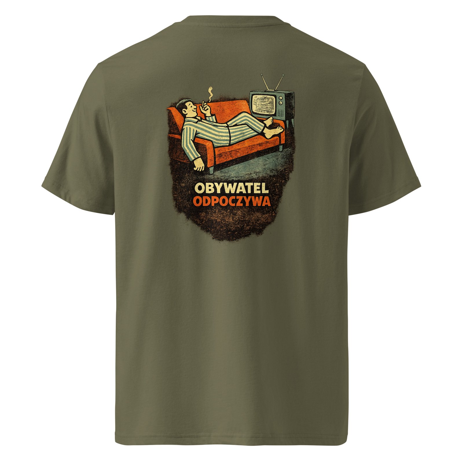 Koszulka „Obywatel Odpoczywa” PRL Retro| Zarn.pl Koszulka „Obywatel Odpoczywa” PRL Retro - obrazek 5