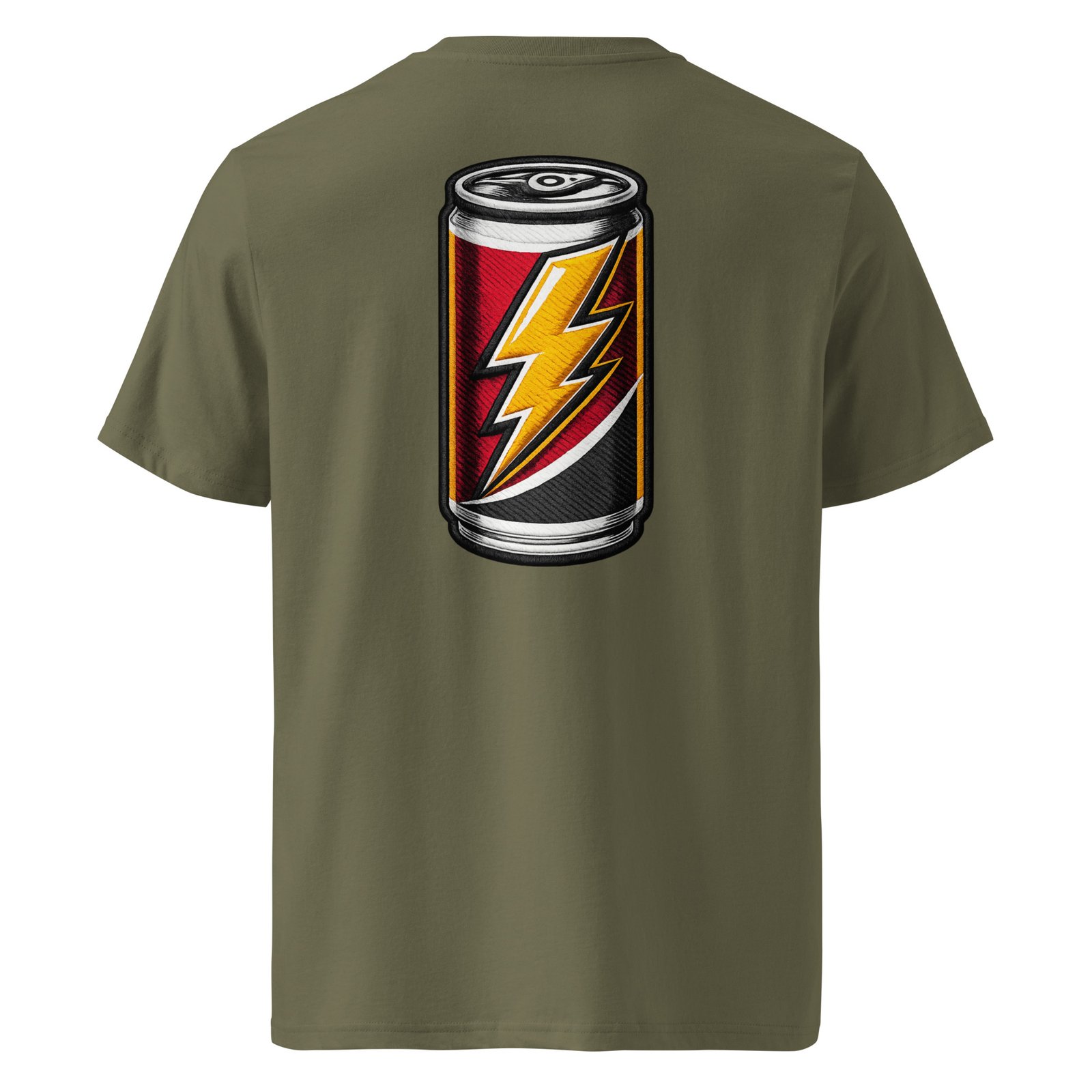 Męska koszulka „Energy Drink Style” – koszulka męska z puszką napoju energetycznego| Zarn.pl Męska koszulka „Energy Drink Style” – koszulka męska z puszką napoju energetycznego - obrazek 5