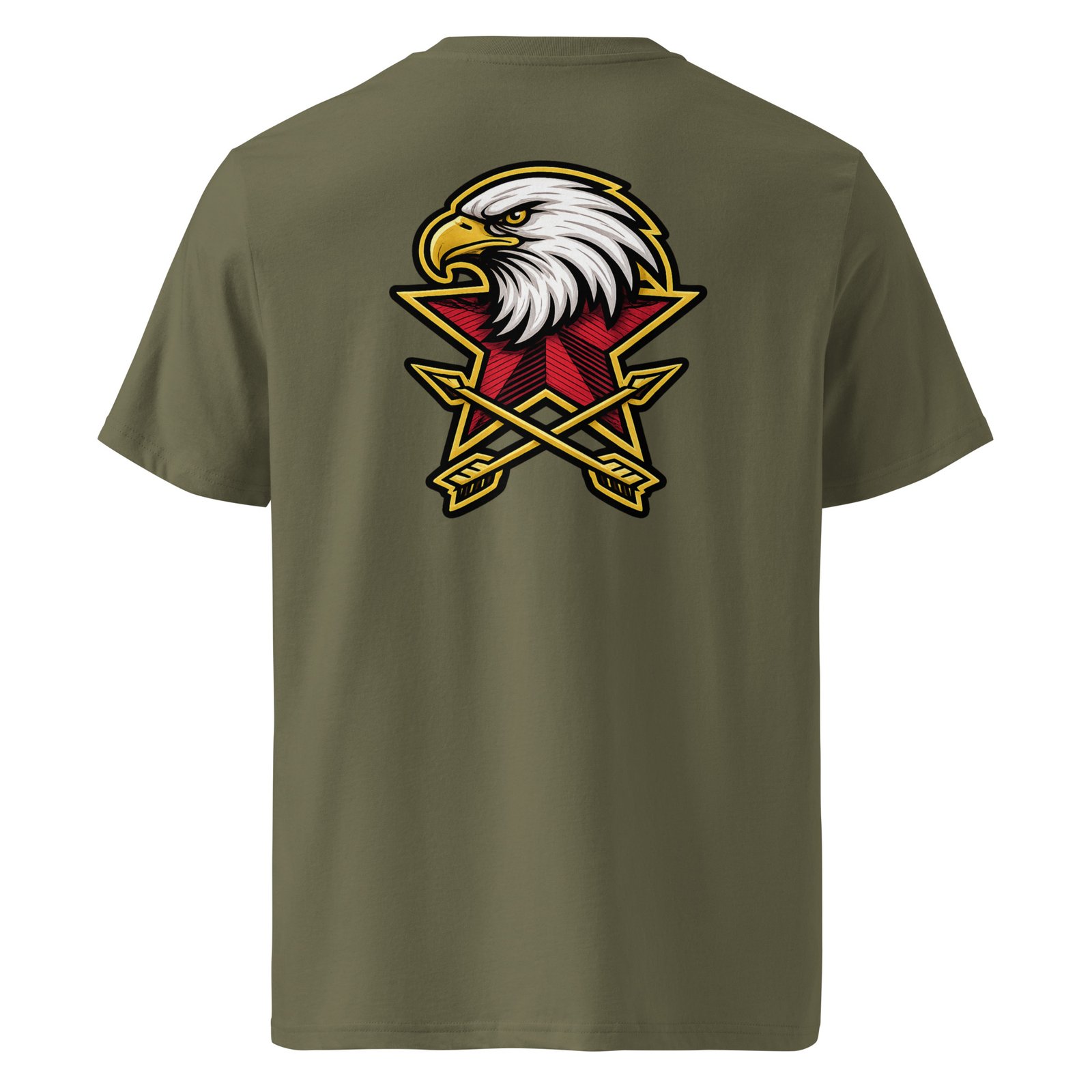 Męska koszulka „Eagle Emblem” – koszulka męska z orłem i gwiazdą| Zarn.pl Męska koszulka „Eagle Emblem” – koszulka męska z orłem i gwiazdą - obrazek 5